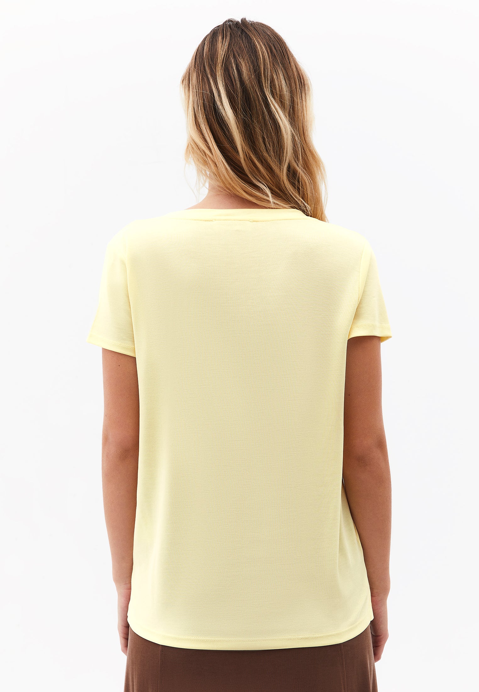 V Neck T-Shirt - FLAN