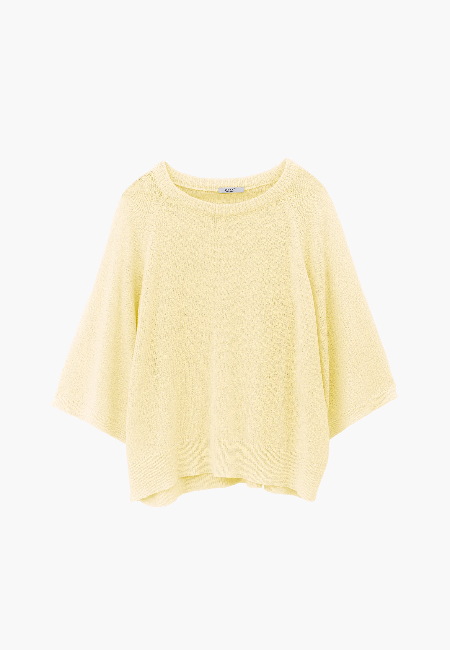 Crew Neck Raglan Sleeve Sweater - FLAN