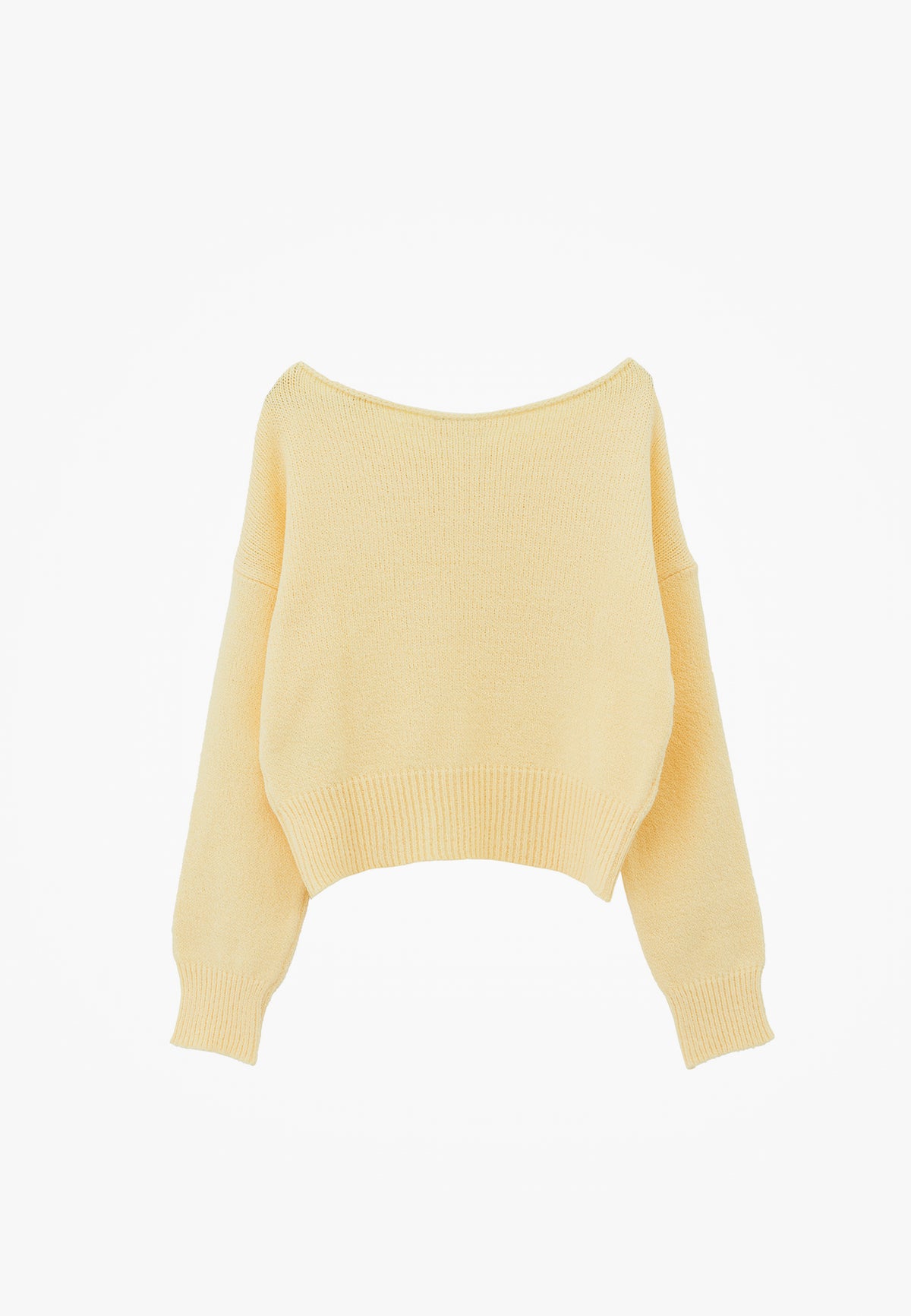 Boat Neck Sweater - FLAN