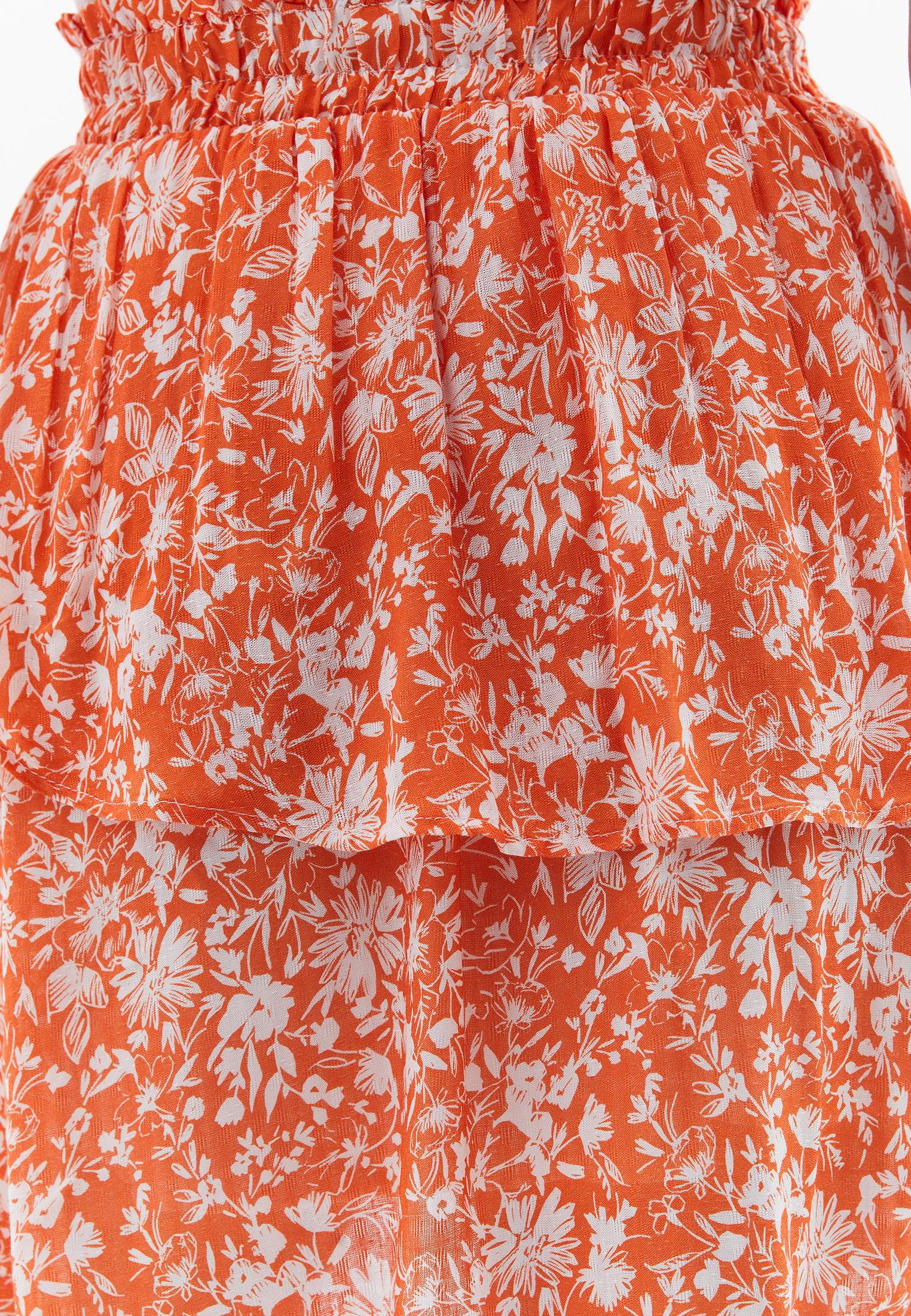 Flared Short Skirt - FLOWER COMB