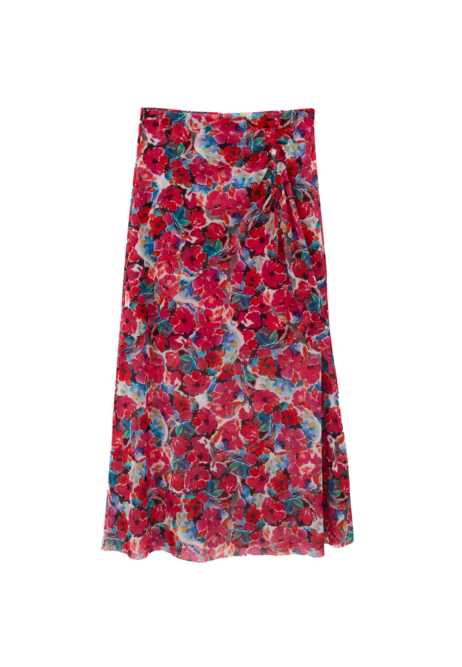 High Waist Skirt - FLOWER COMB