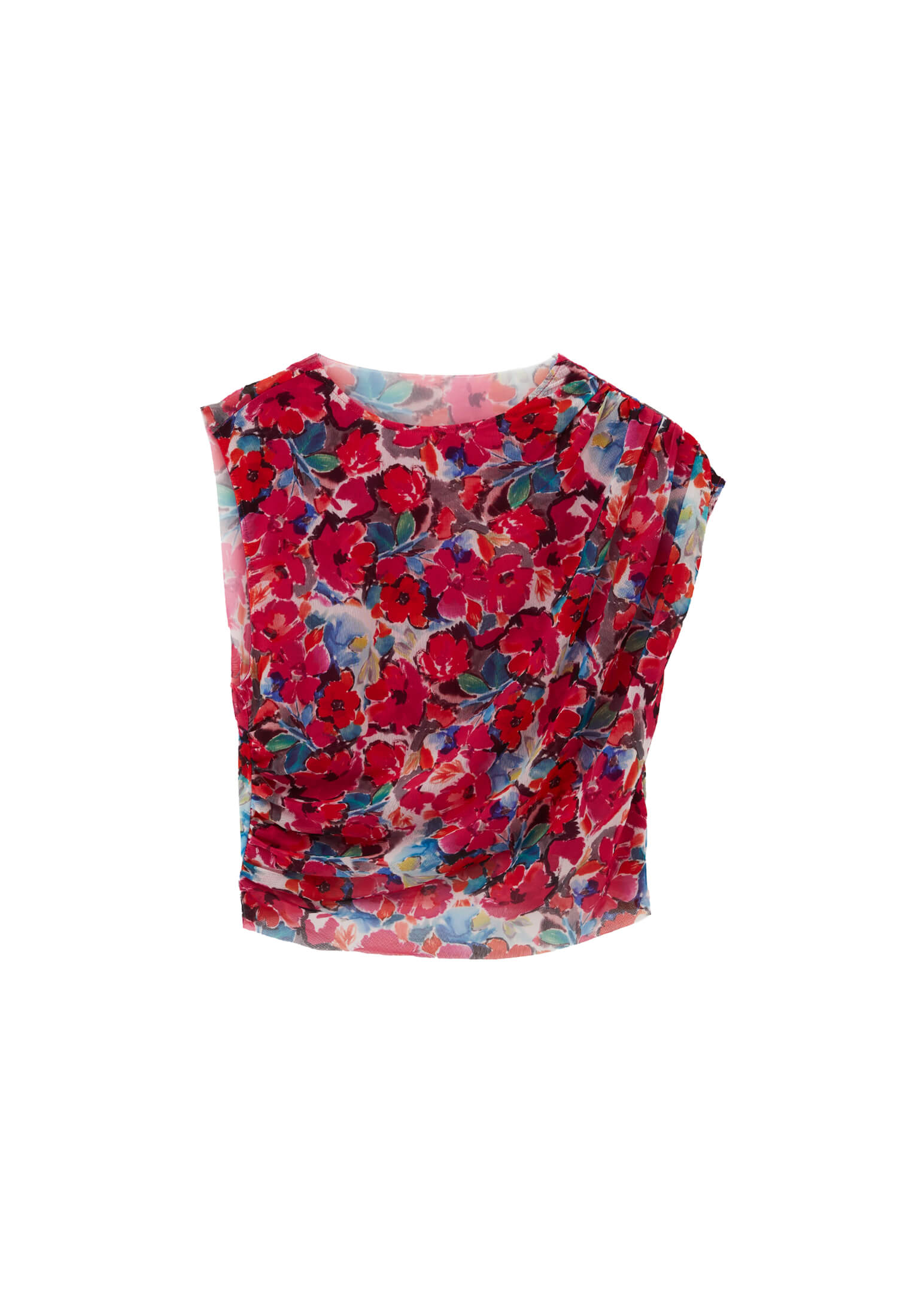 Mesh Undershirt - FLOWER COMB