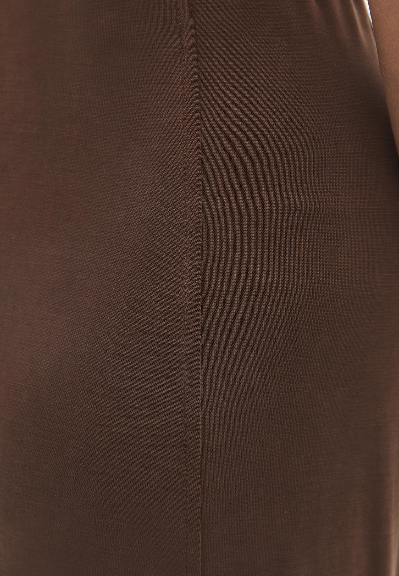 High Waist A Line Midi Skirt - FONDUE FUDGE