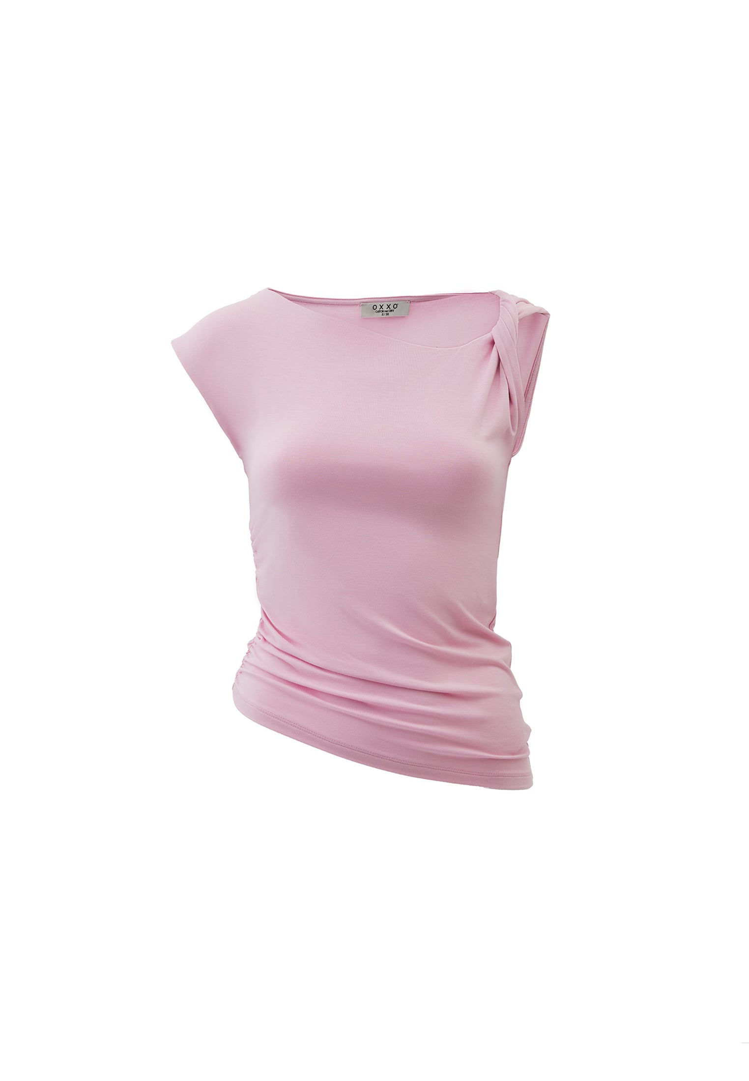 Asymmetric Blouse - FRAGRANT LILAC