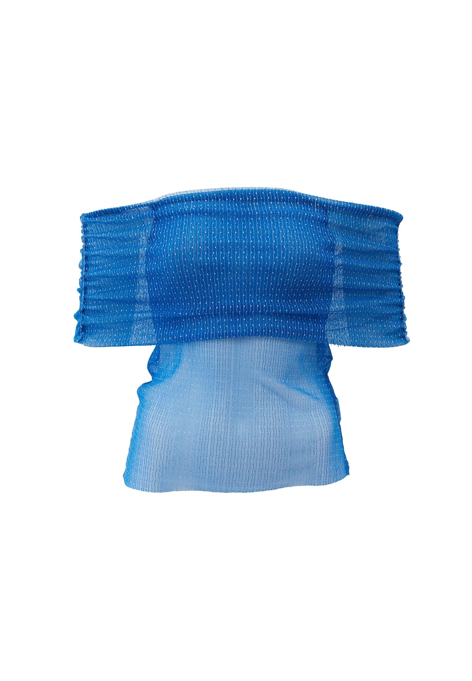 Standard Blouse With Dropped Shoulder - FRENCH BLUE