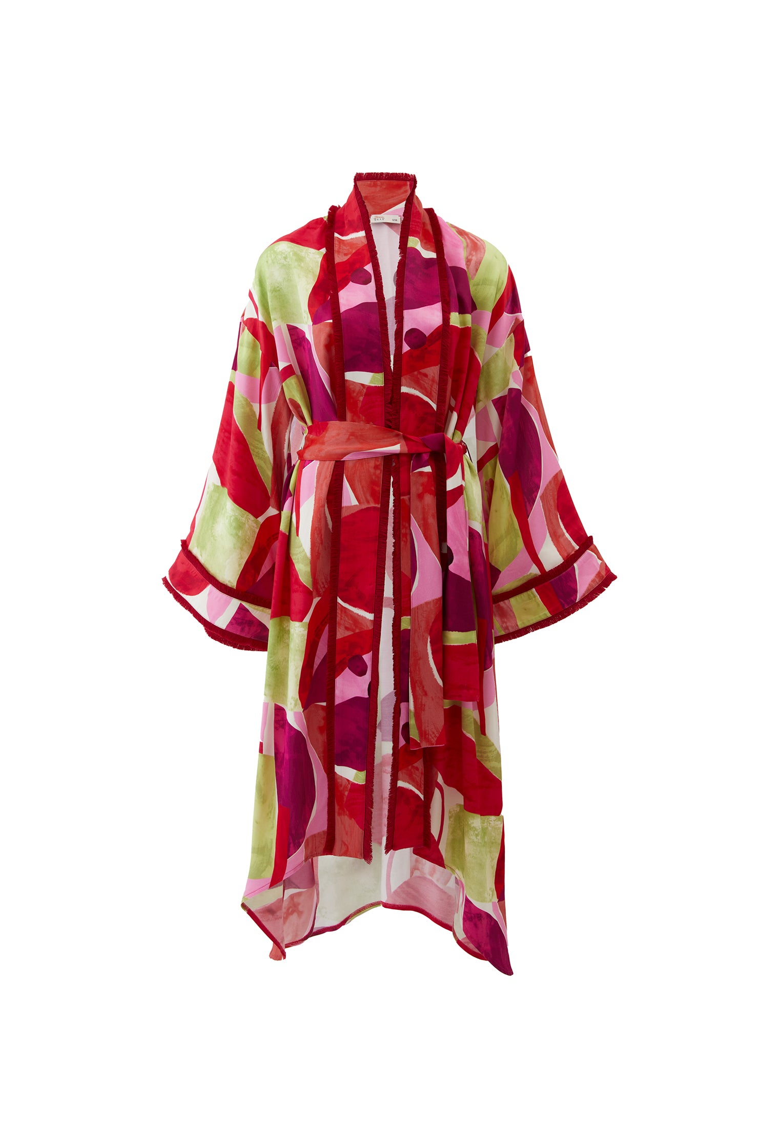 Long Oversize Kimono - GEO COMB