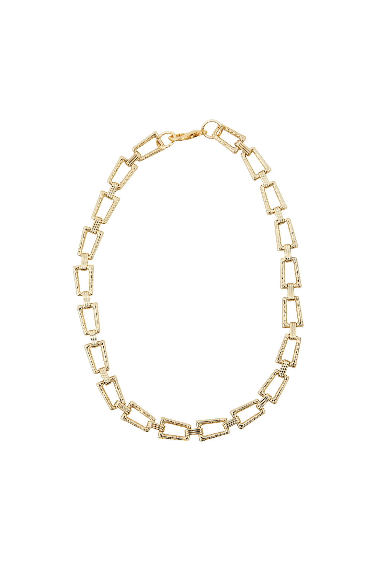 Eye-Catching Necklace Model - GOLD