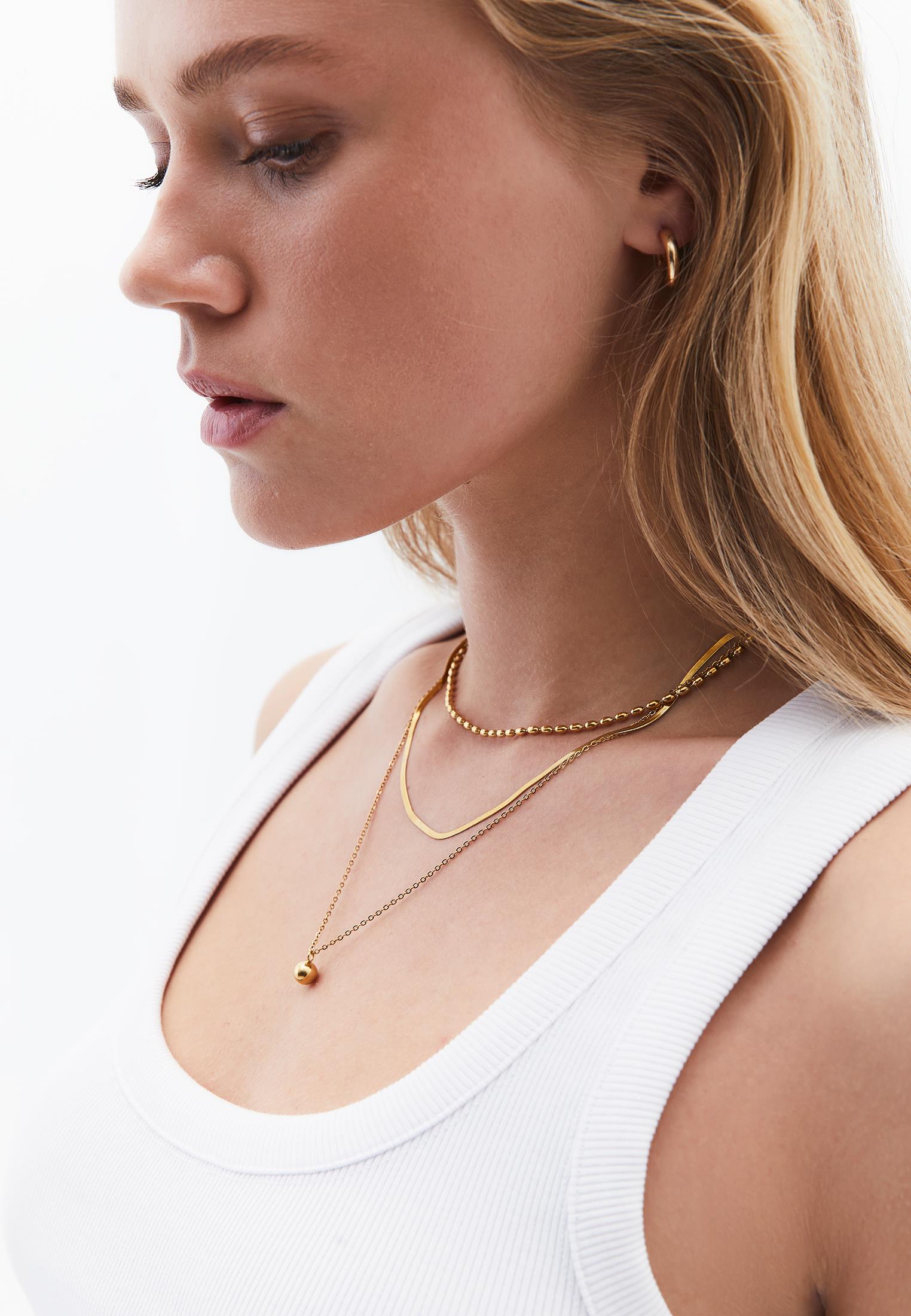 Elegant Necklace Set - GOLD