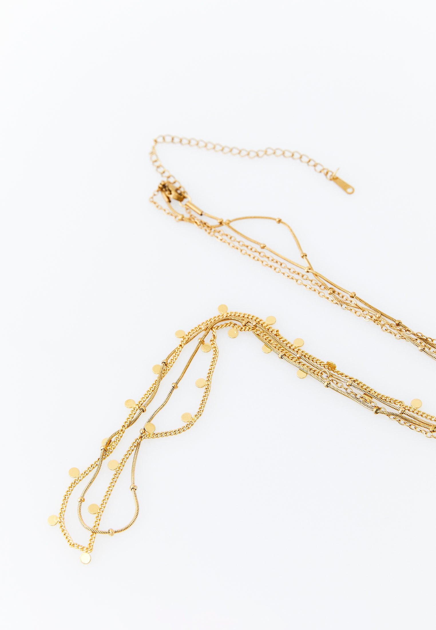 Multi Combination Necklace - GOLD