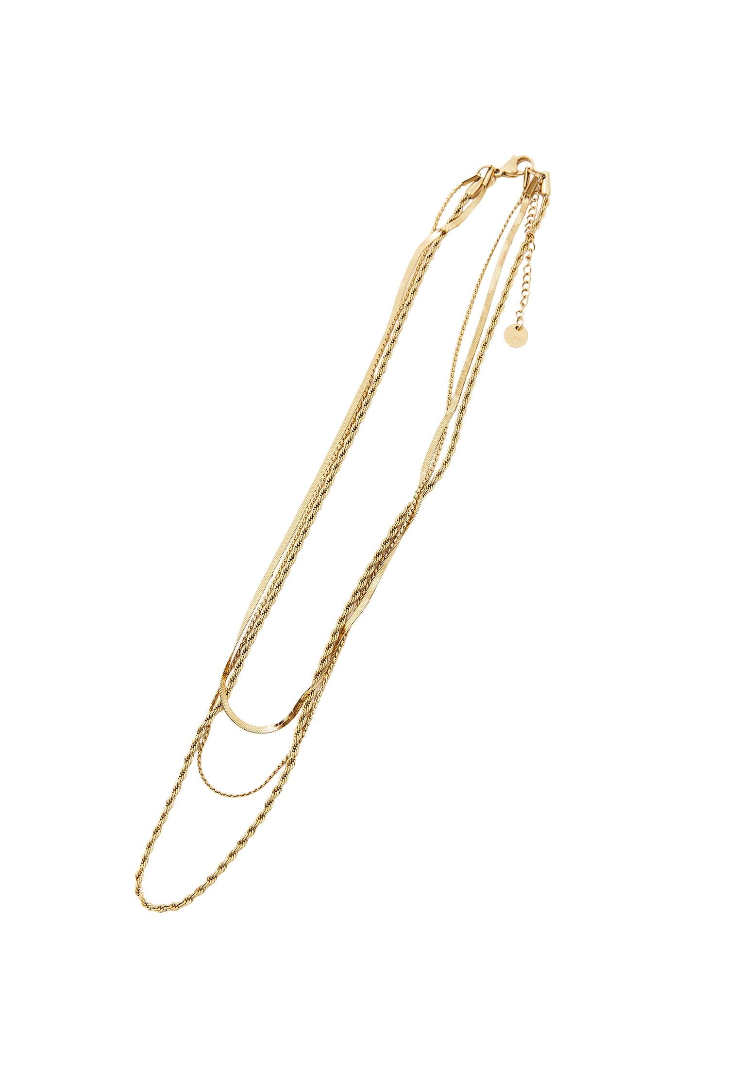 Women Set Necklace - GOLD