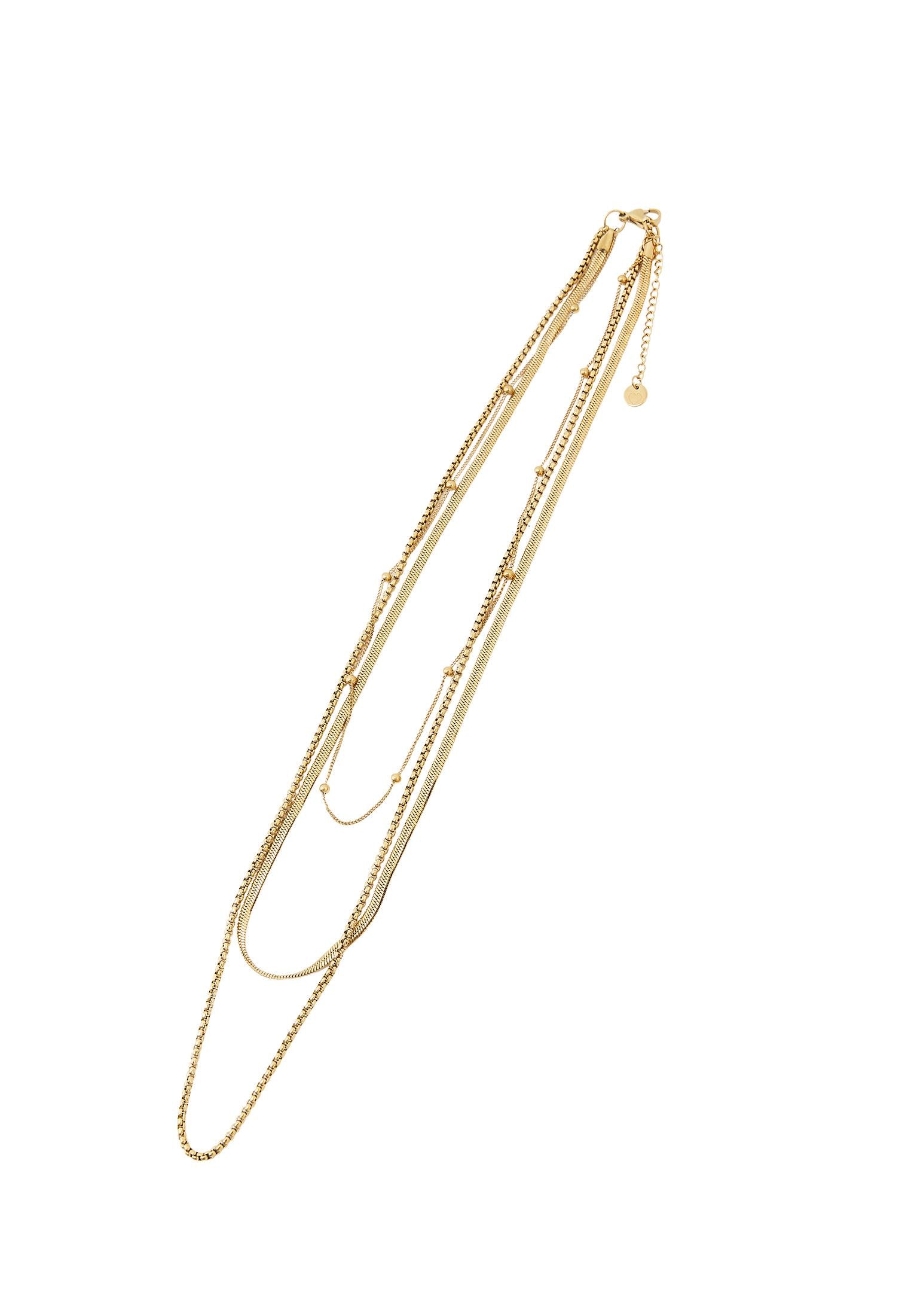 Women Set Necklace - GOLD