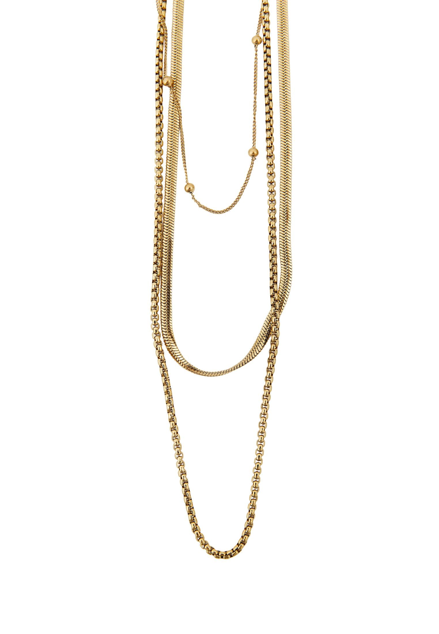 Women Set Necklace - GOLD