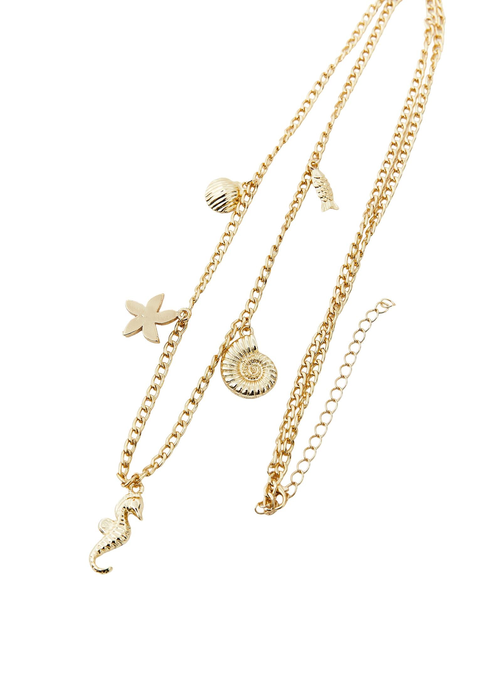 Modern Women Necklace - GOLD