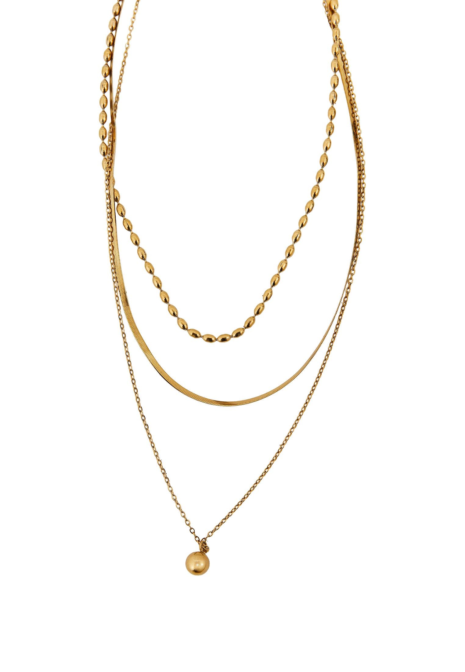 Elegant Necklace Set - GOLD