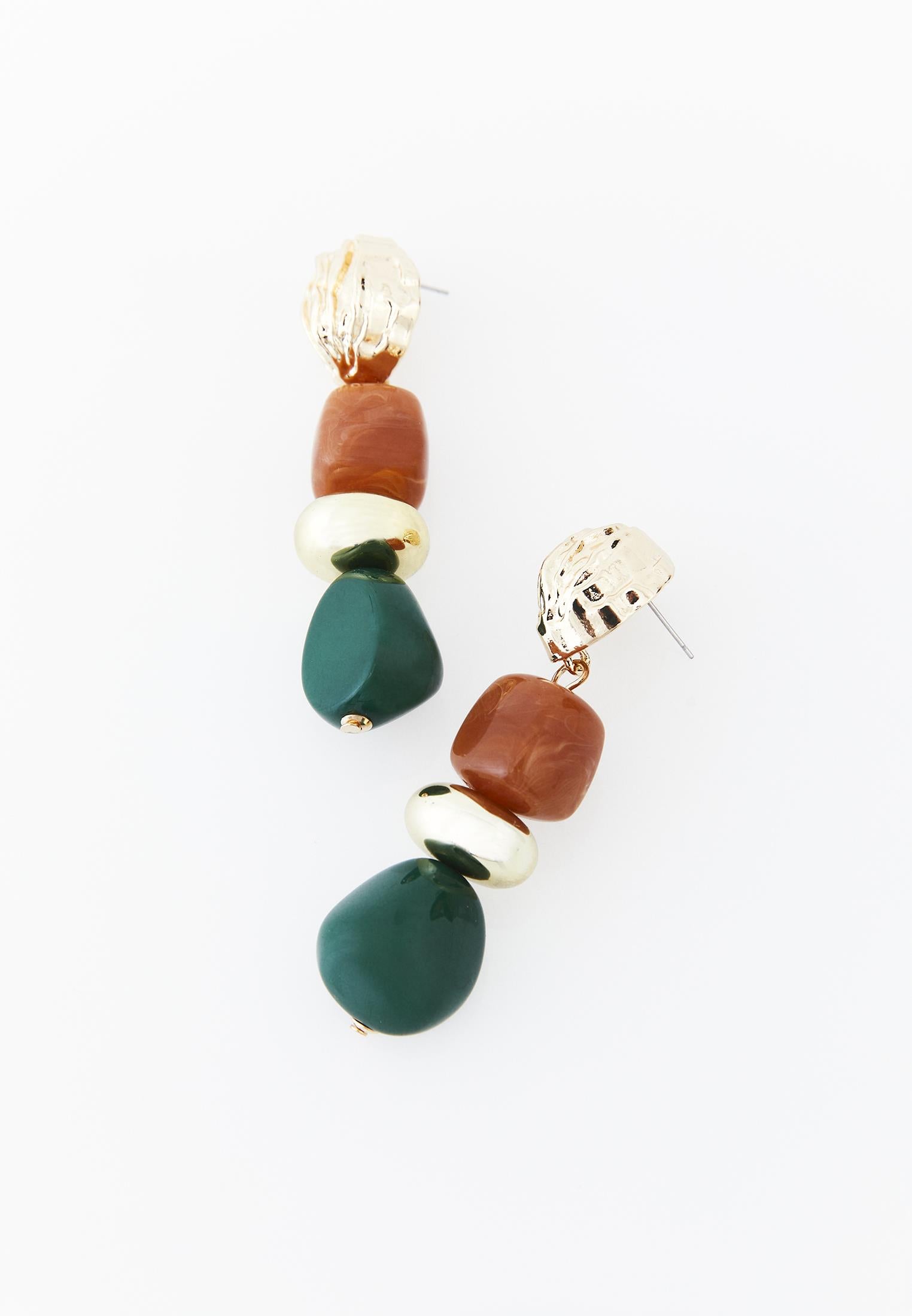 Modern Earring - GREENER PASTURES