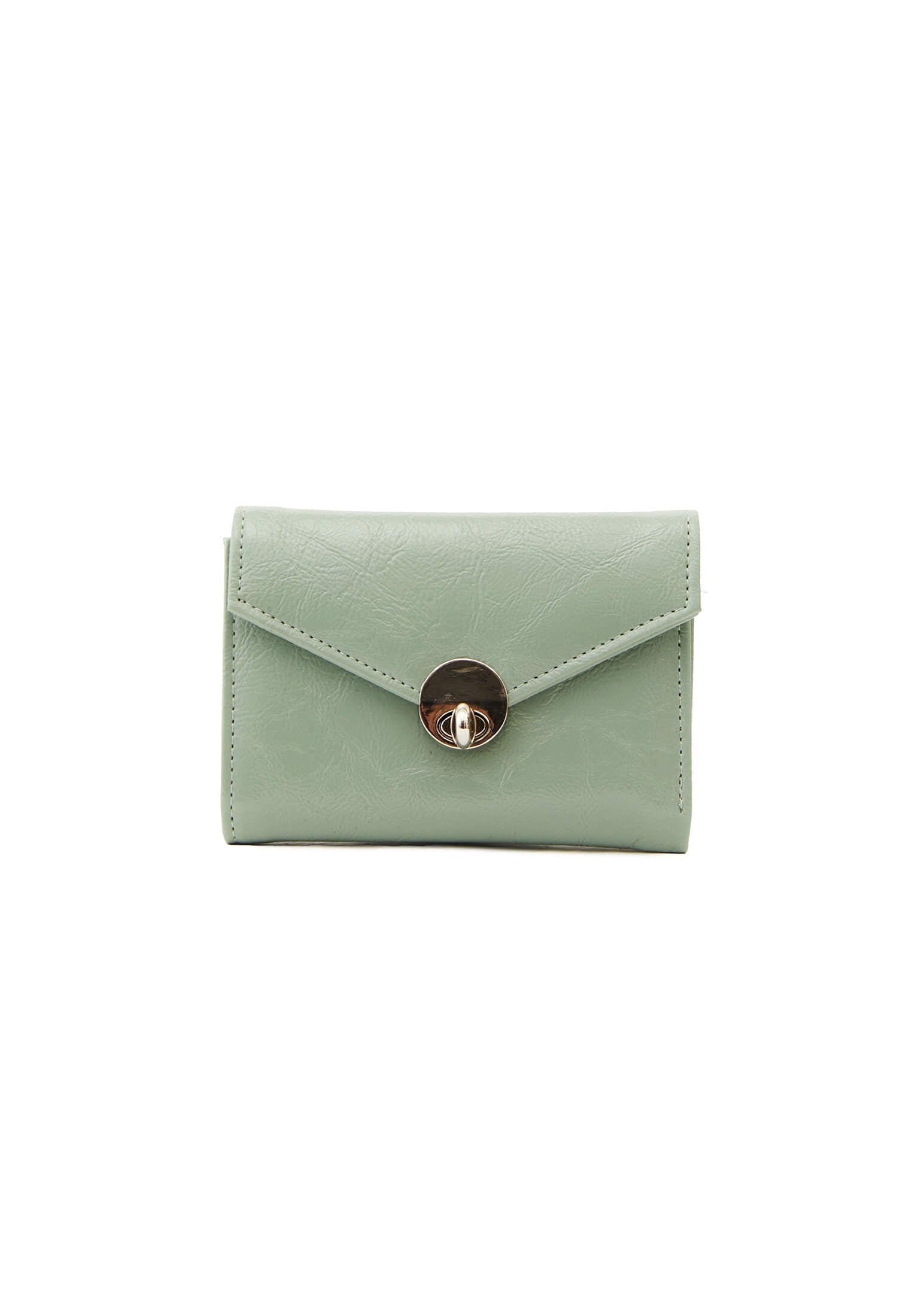 Women Functional Wallet - GREEN ASH