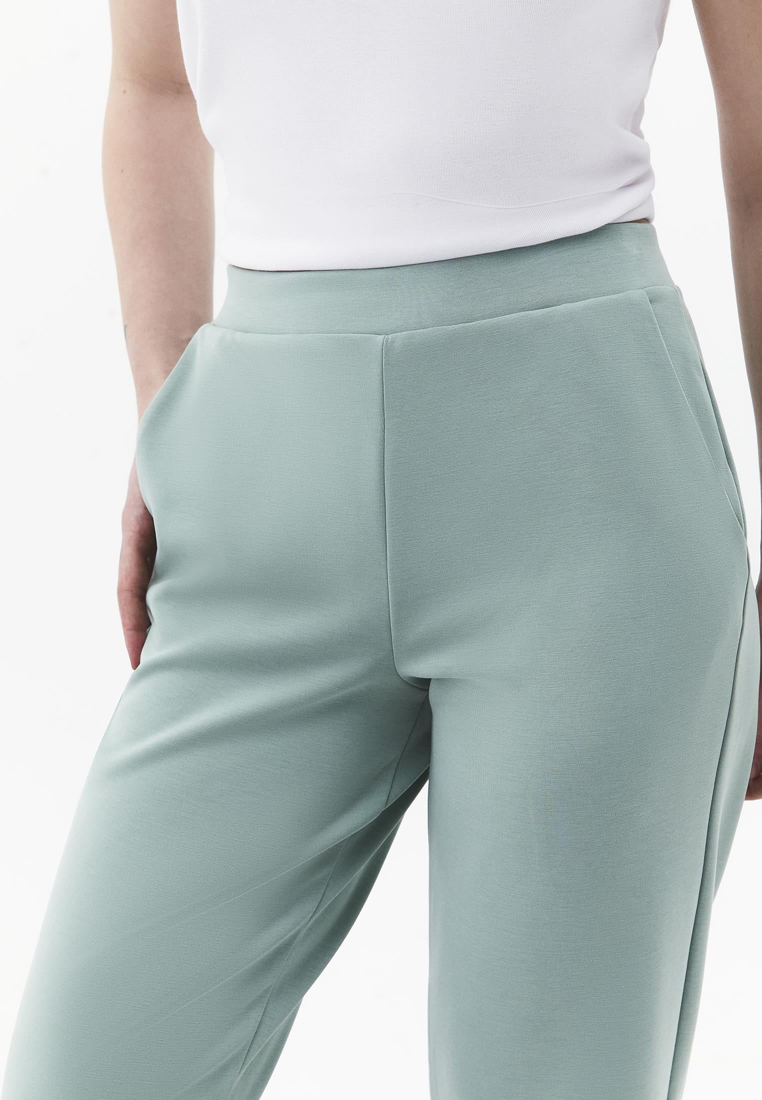 Straight Leg High Waist Sweatpant - GREEN BAY