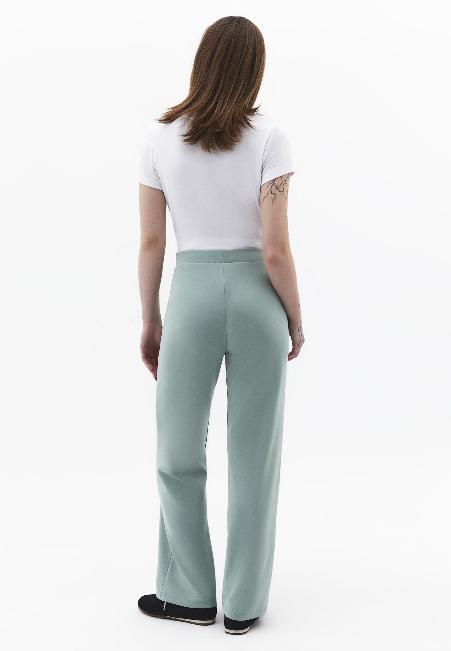 Straight Leg High Waist Sweatpant - GREEN BAY
