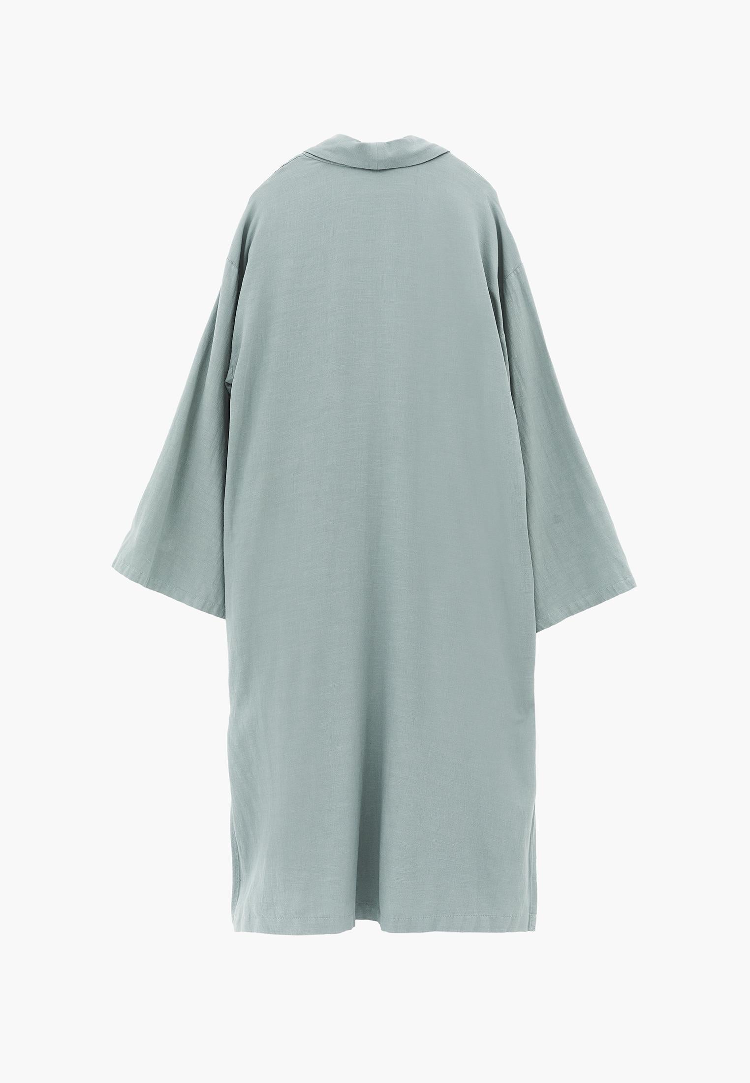 Long Oversize Kimono - GREEN MILIEU