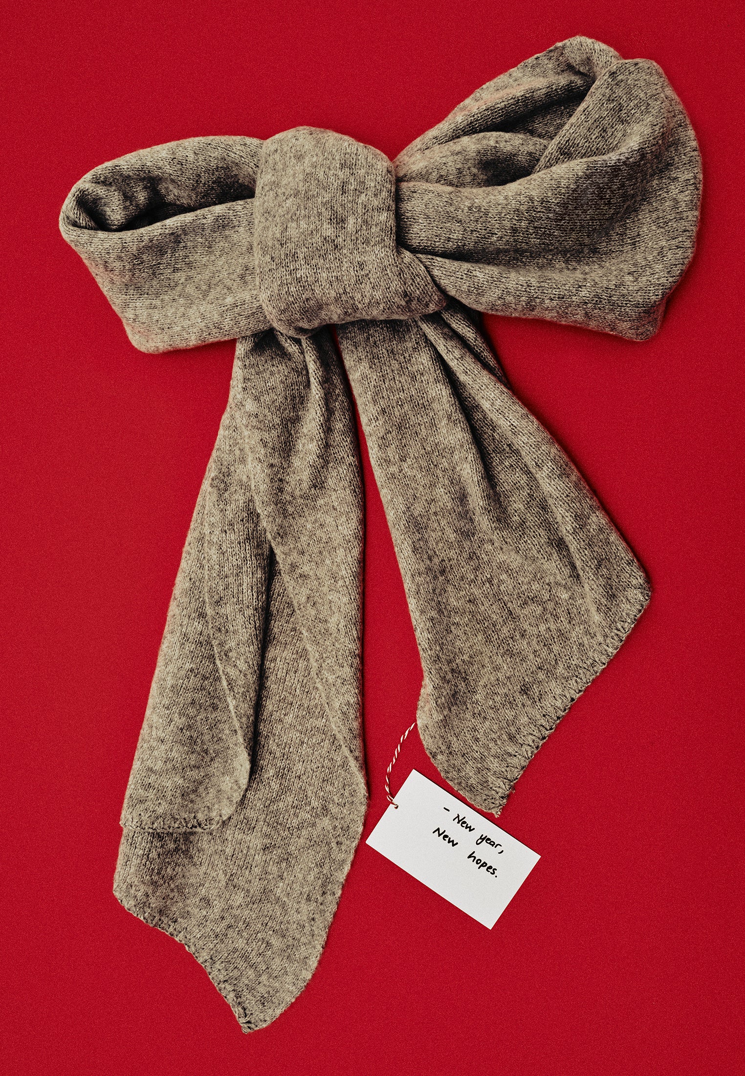 Scarf And Shawl - GREY MELANGE