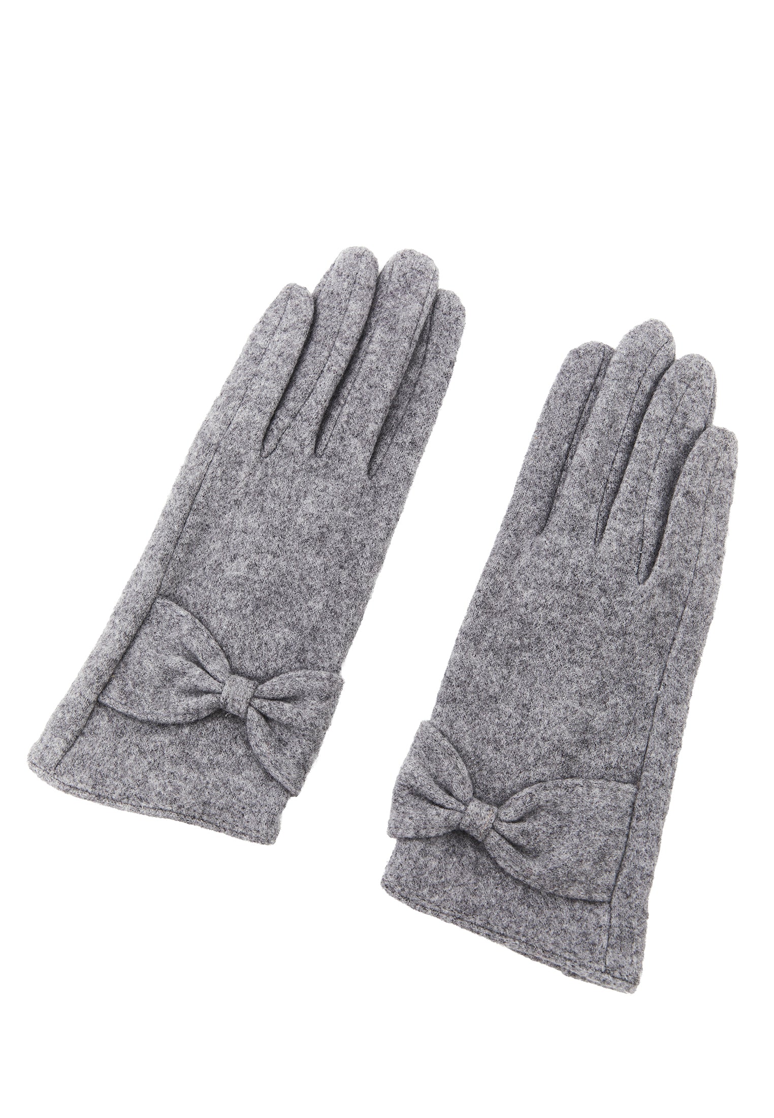 Winter Season Outfit Complementary Glove - GREY MELANGE