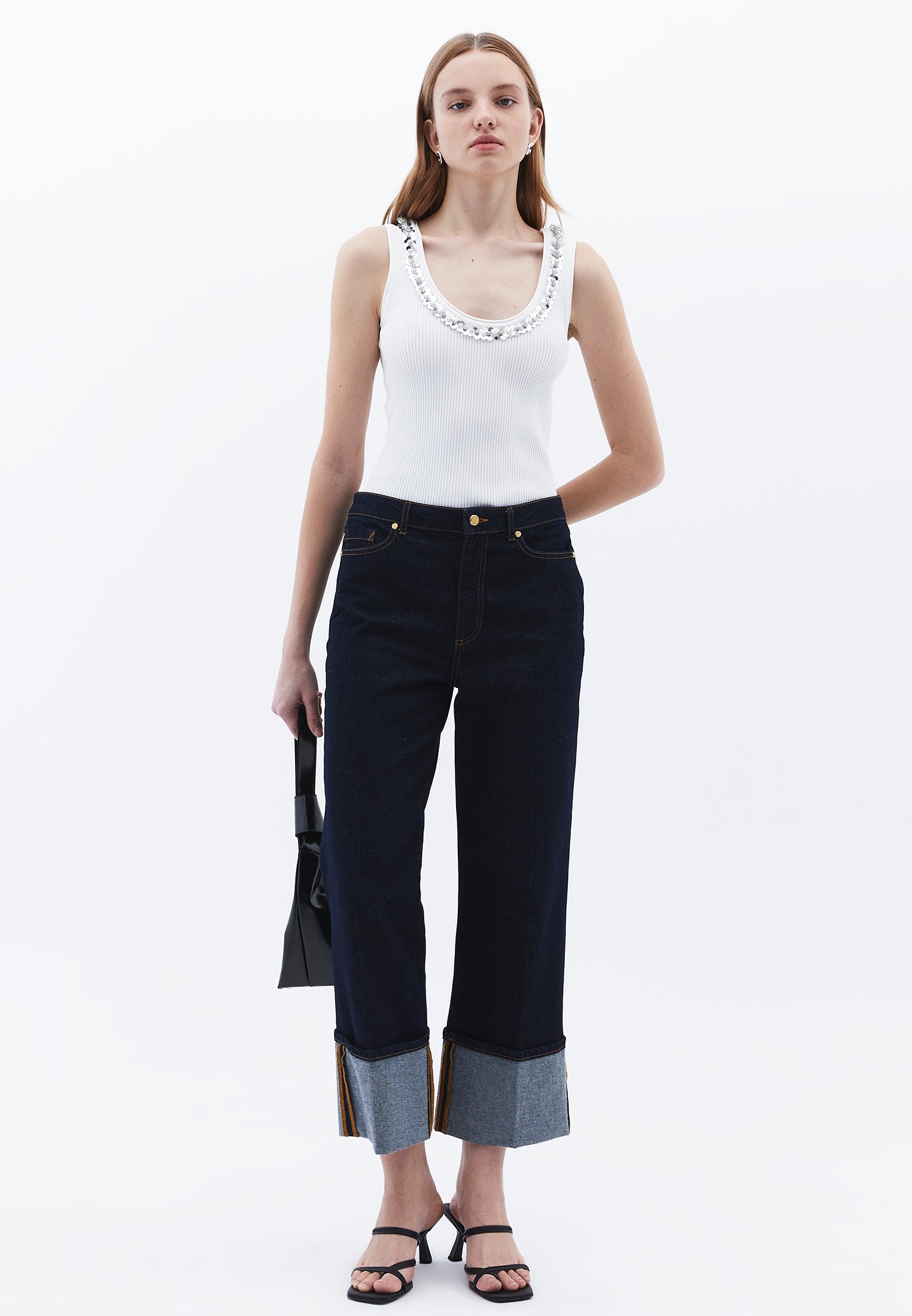 Ribbed Tank - ICE MILK