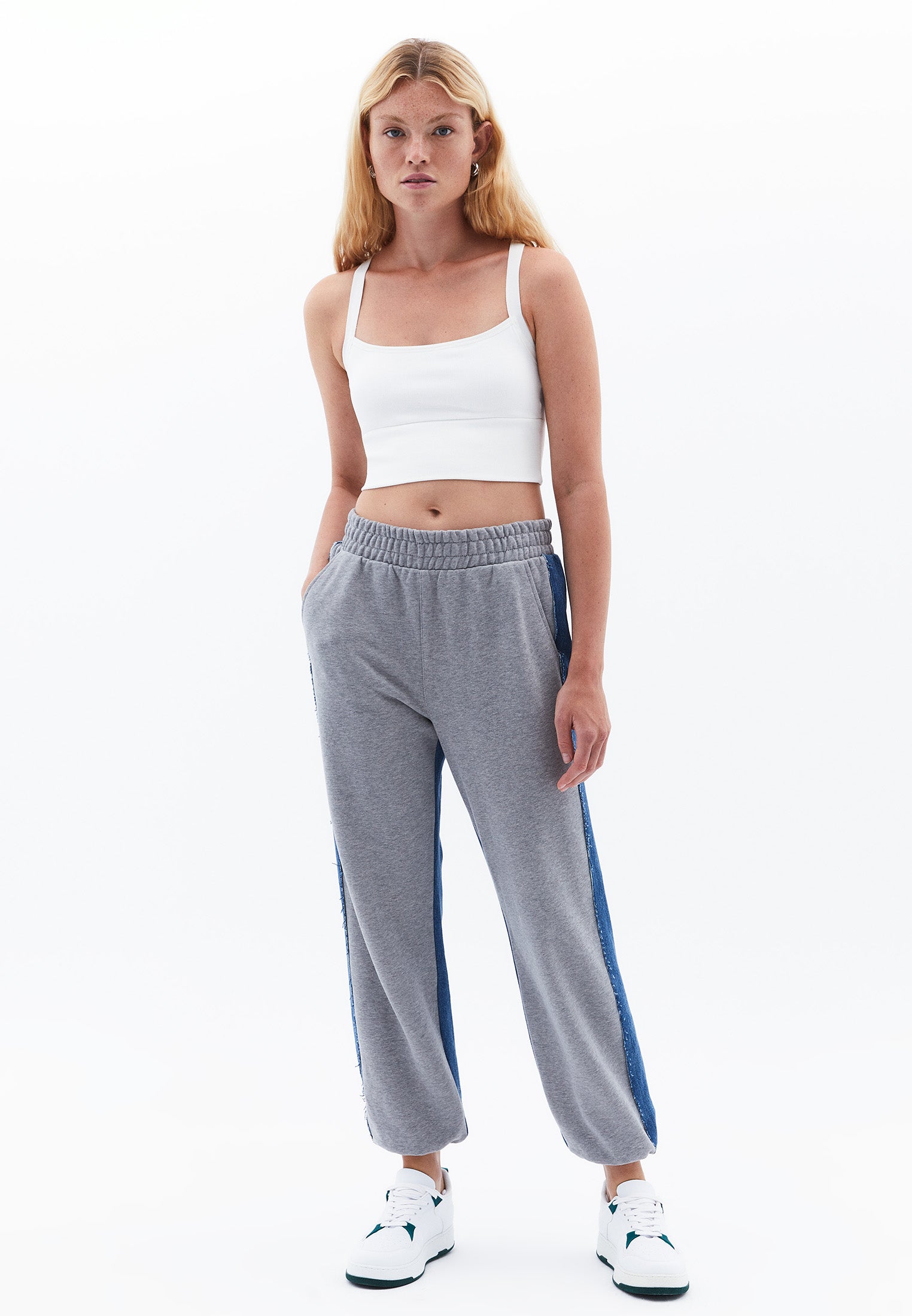 Halter Neck Cropped Top - ICE MILK
