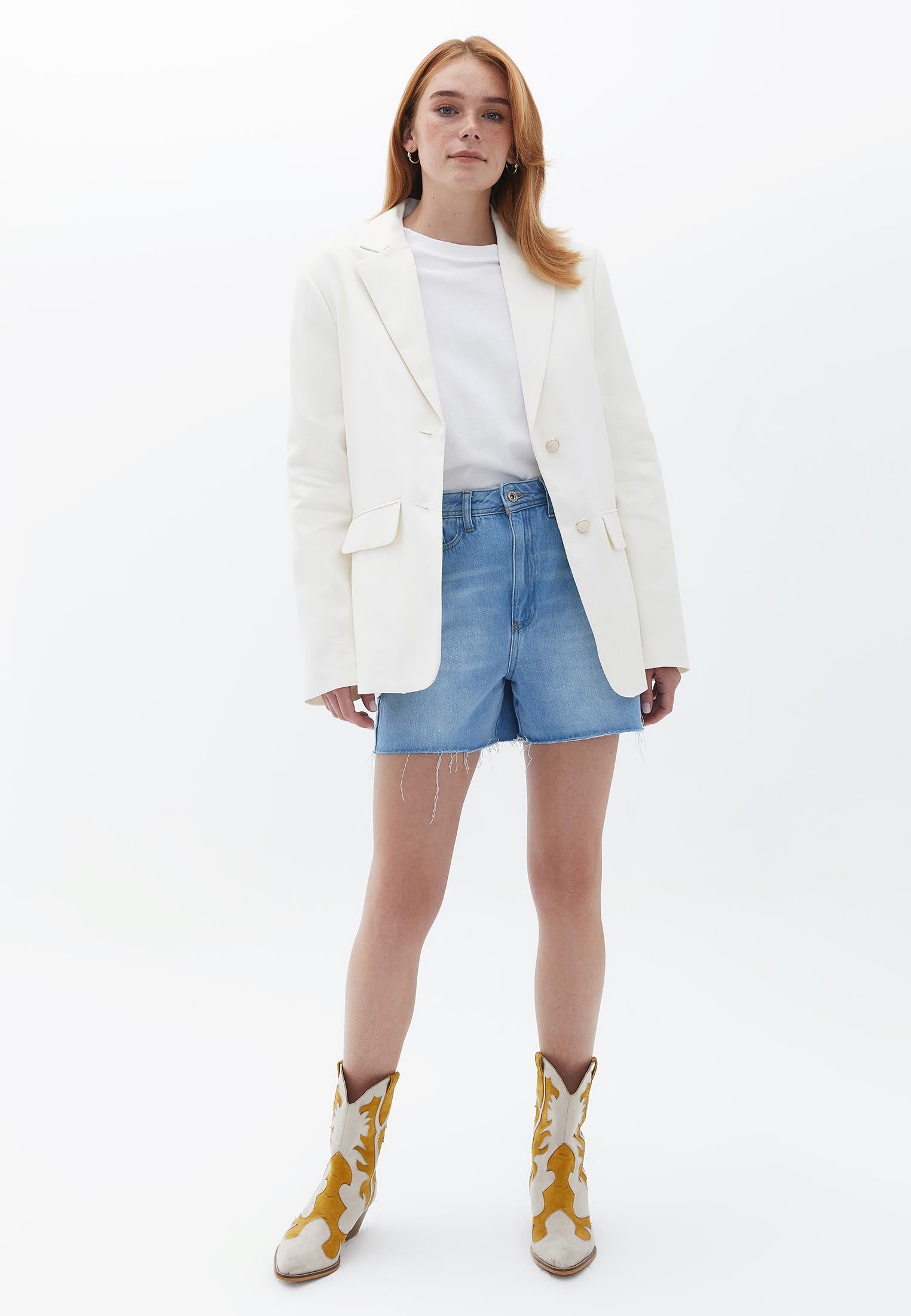 Oversize Jacket - ICE MILK