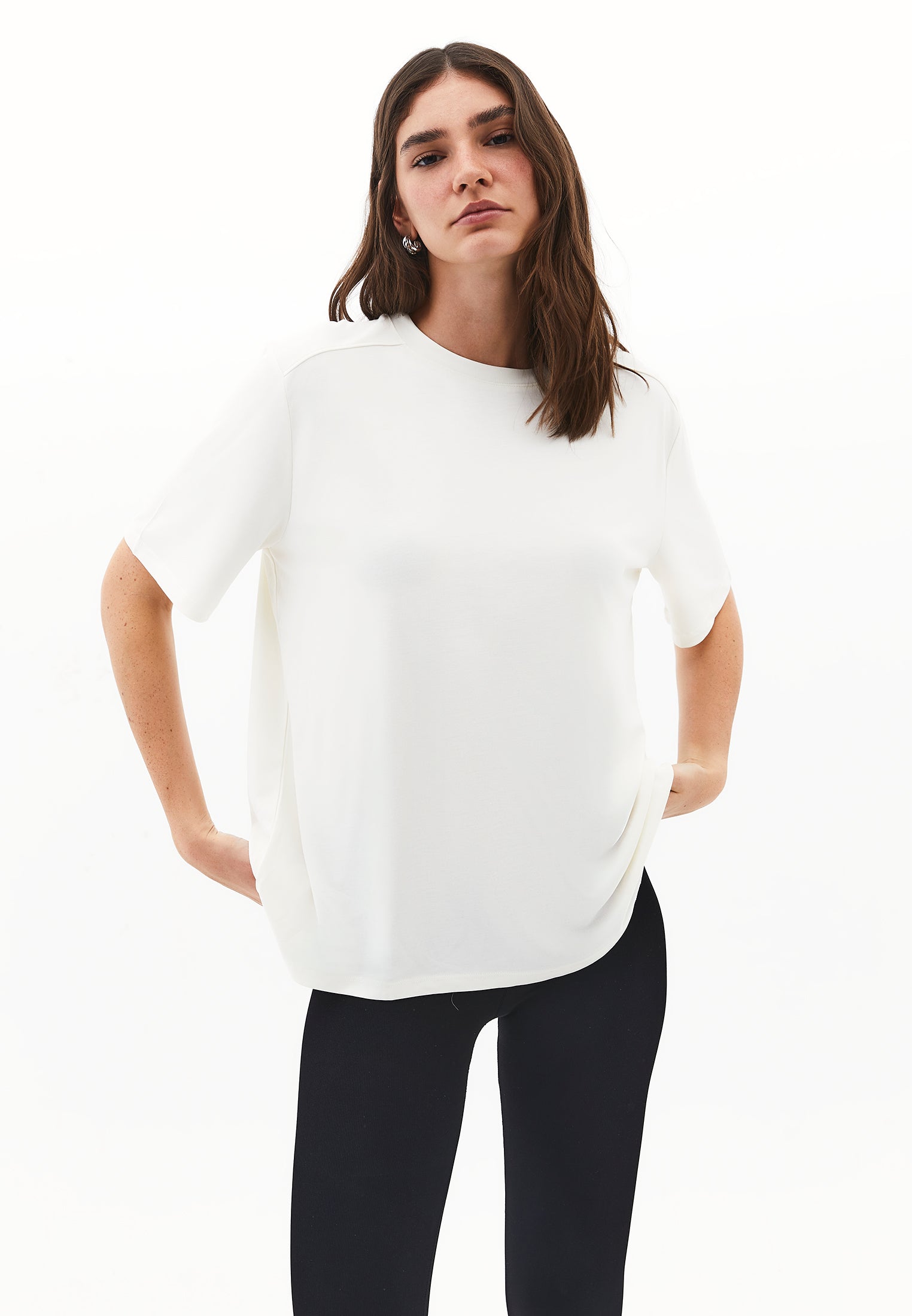 Oversize Tunic T-Shirt - ICE MILK