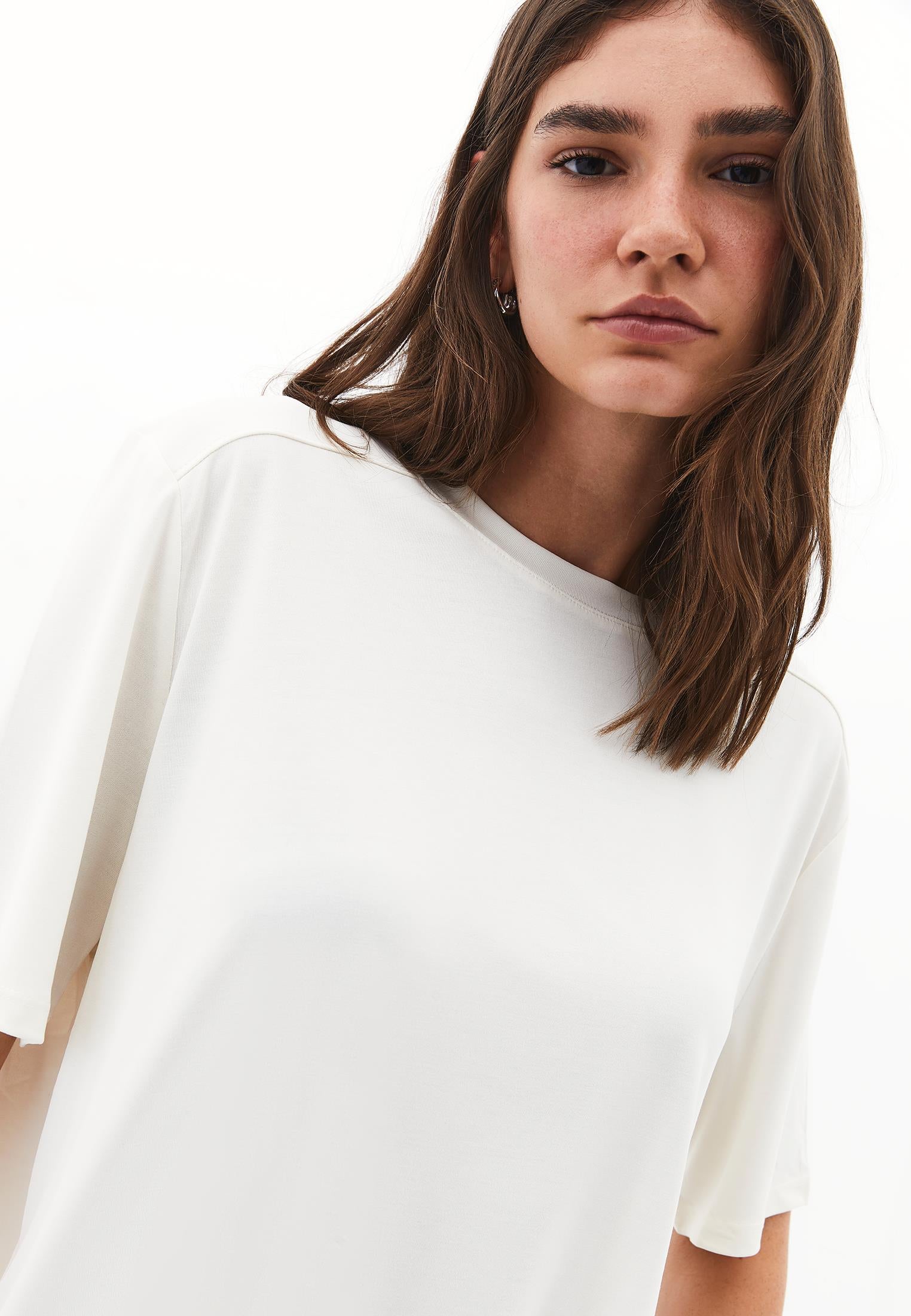 Oversize Tunic T-Shirt - ICE MILK