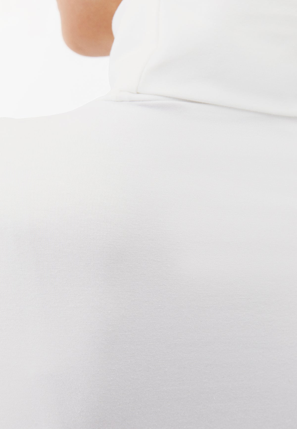 Turtleneck Long Sleeve Bodycon Top - ICE MILK