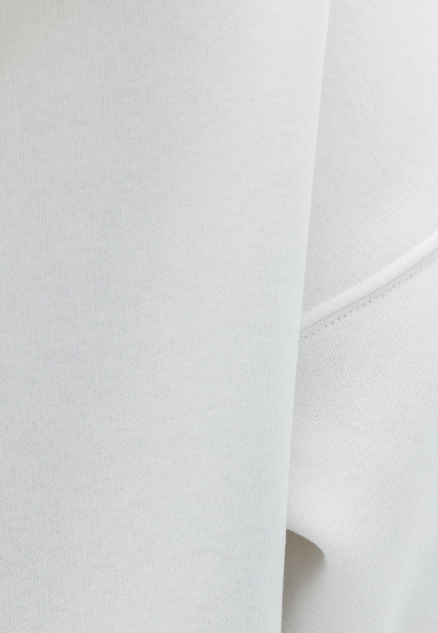 Crew Neck Long Sleeve Sweatshirt With Pocket Detail - ICE MILK
