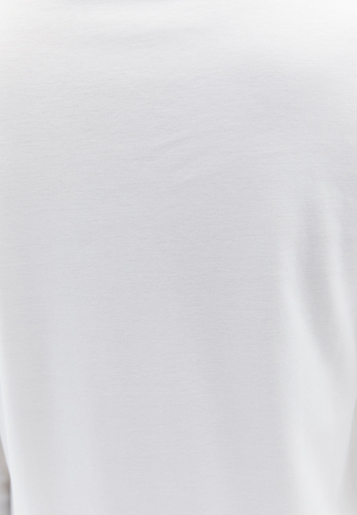 Crew Neck Long Sleeve Sweatshirt - ICE MILK