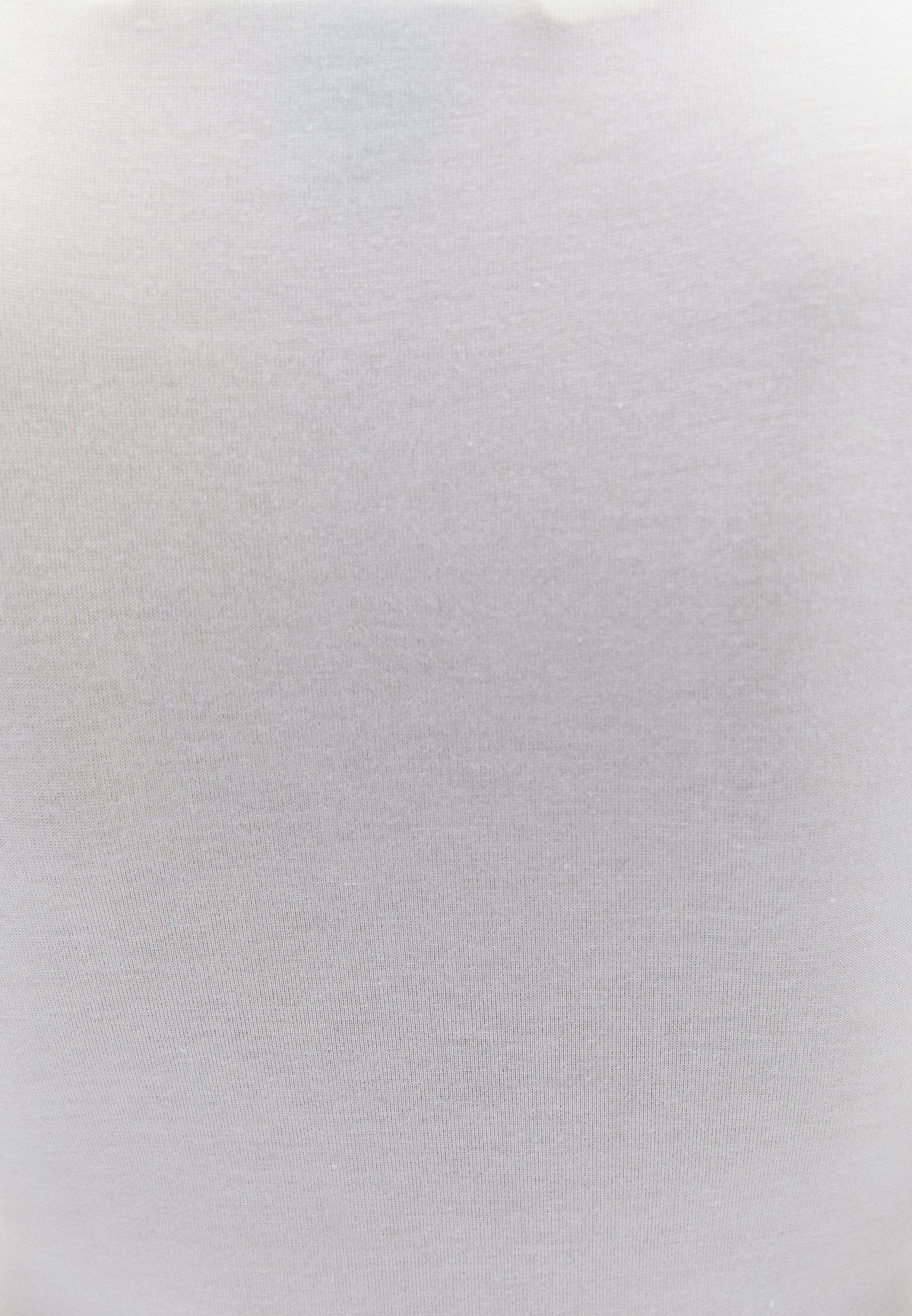 Ruched Long Sleeve High Neck Bodycon T-Shirt - ICE MILK