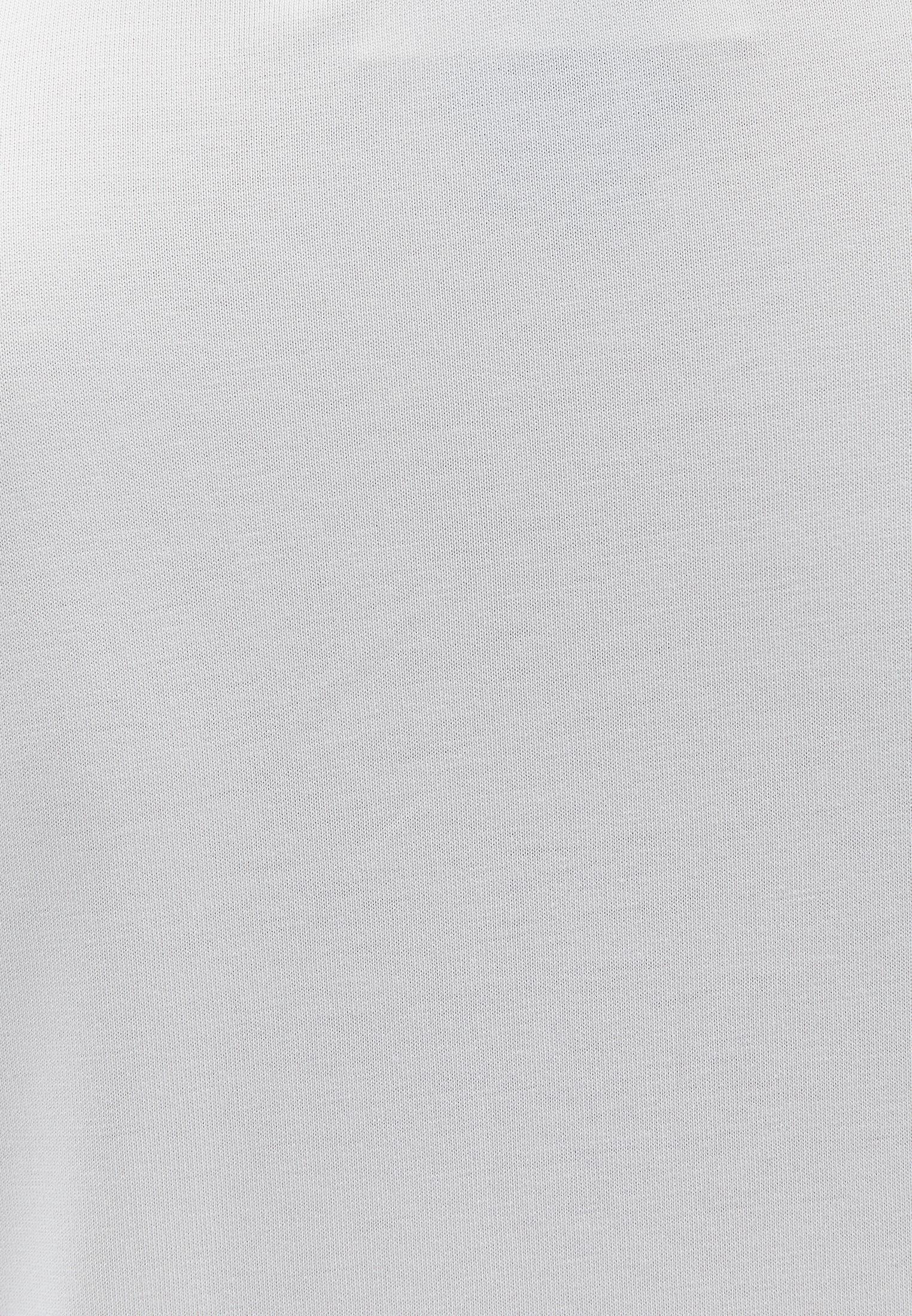 V Neck Loose Fit T-Shirt - ICE MILK
