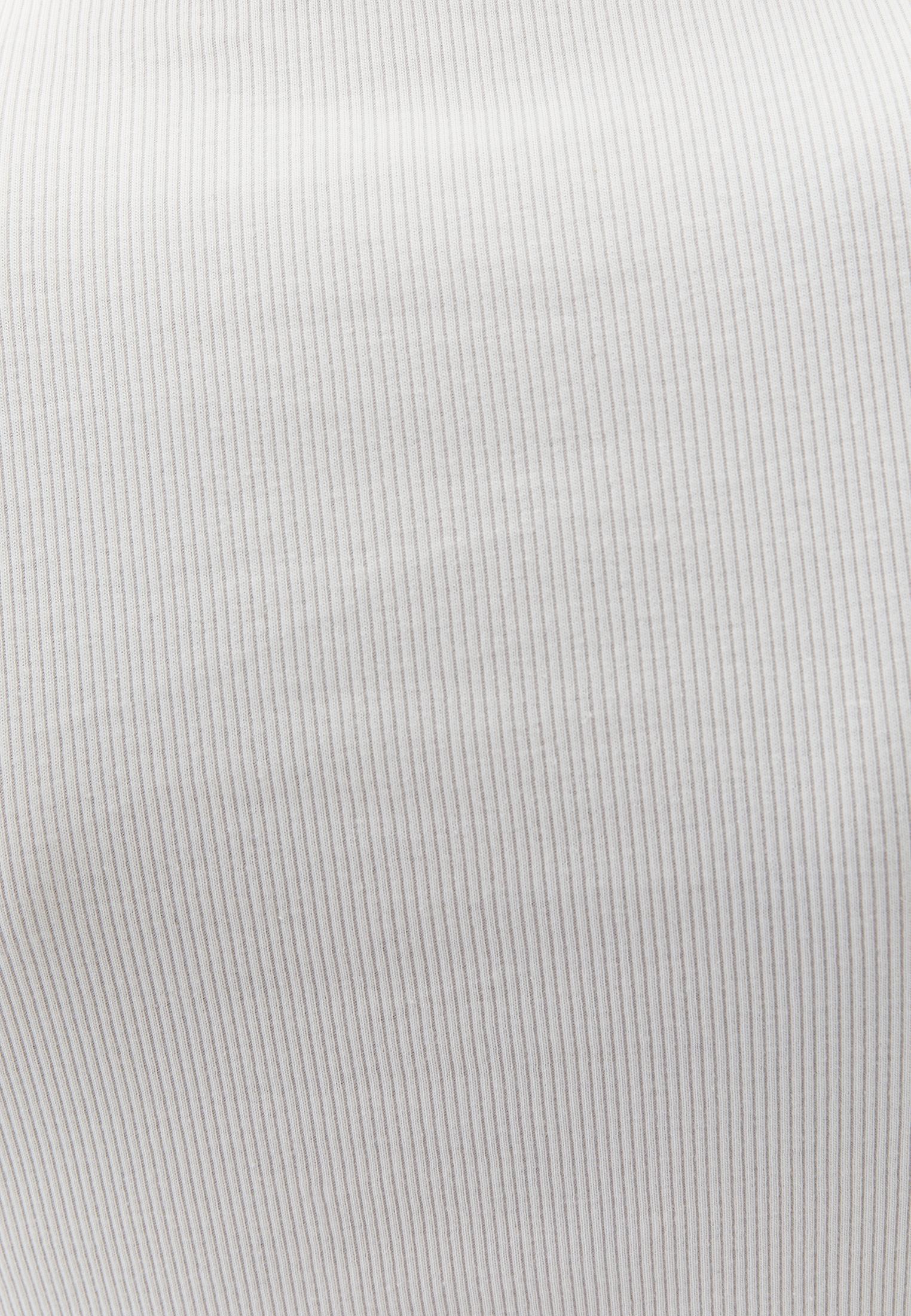 Turtleneck Long Sleeve Bodycon Top - ICE MILK