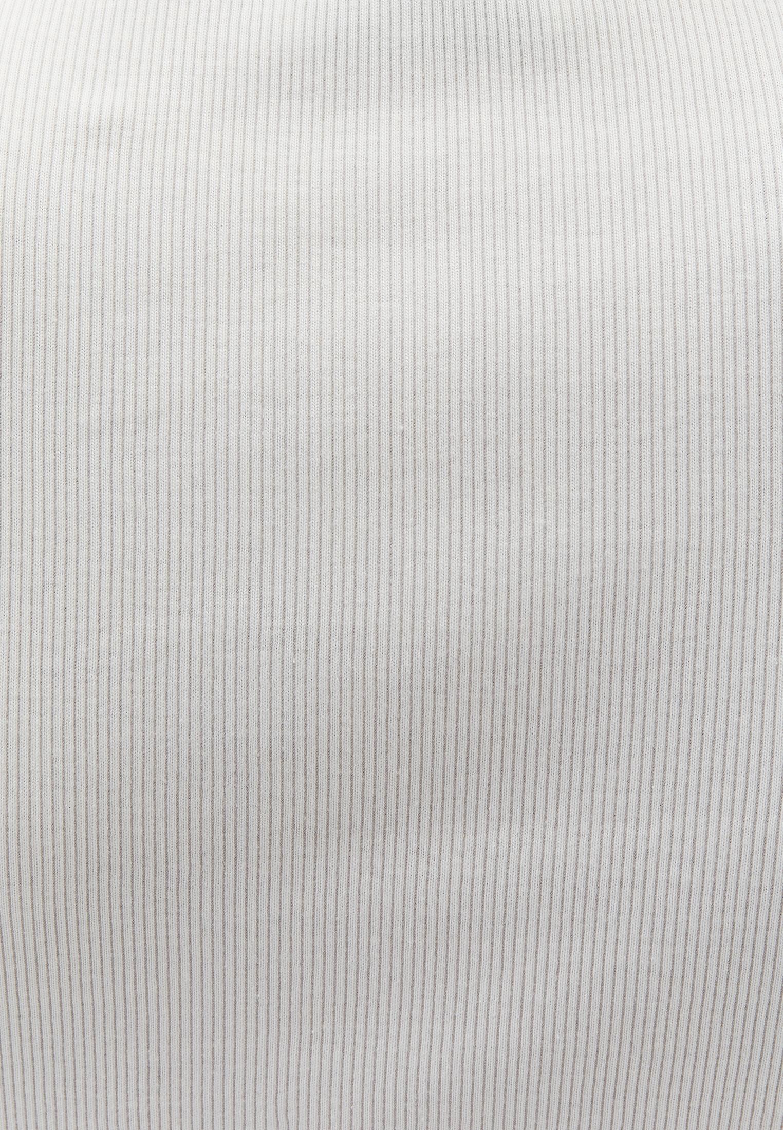 Long Sleeve T-Shirt With Cut Out Details - ICE MILK