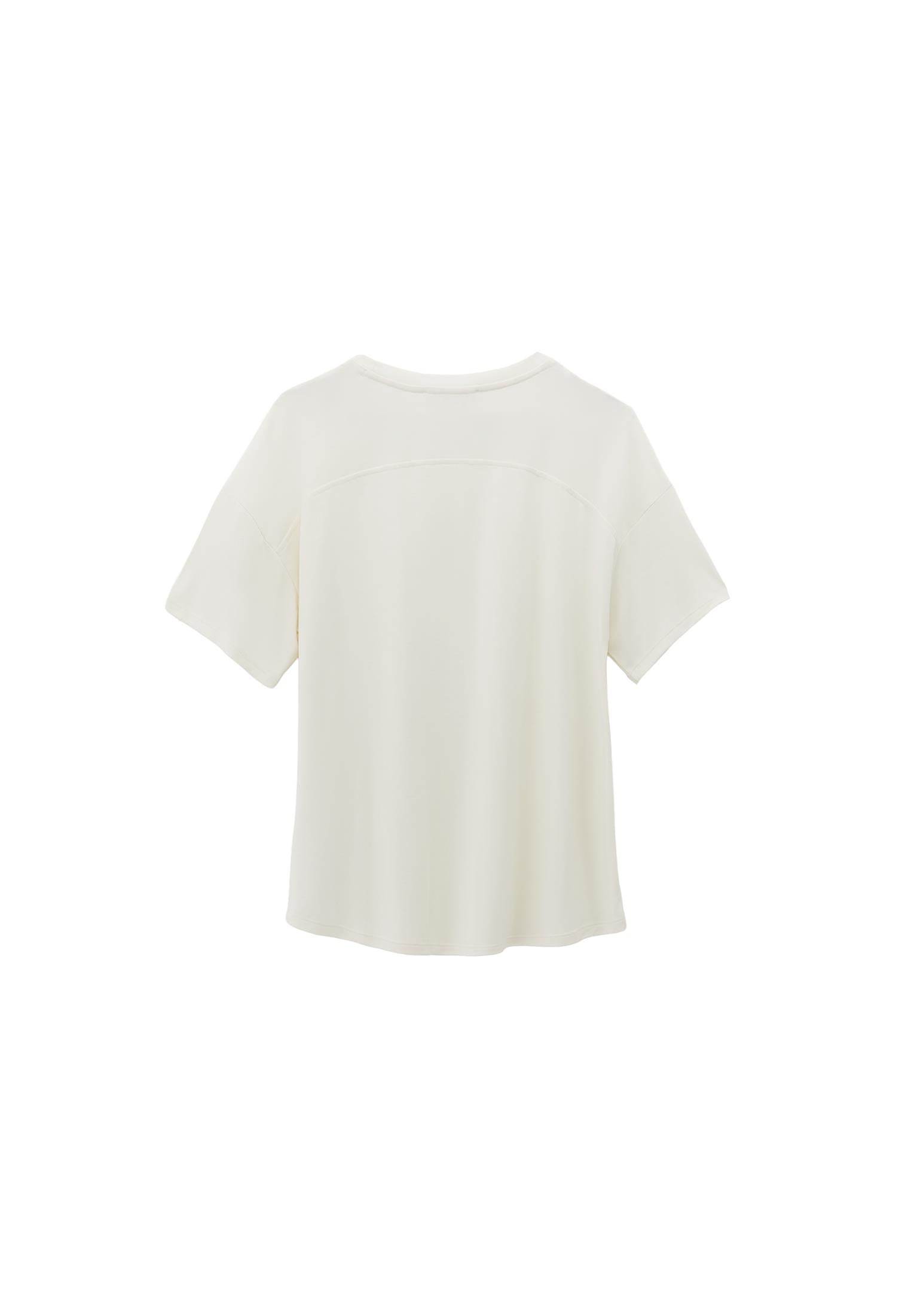 Standard Loose Short Sleeve T-Shirt - ICE MILK