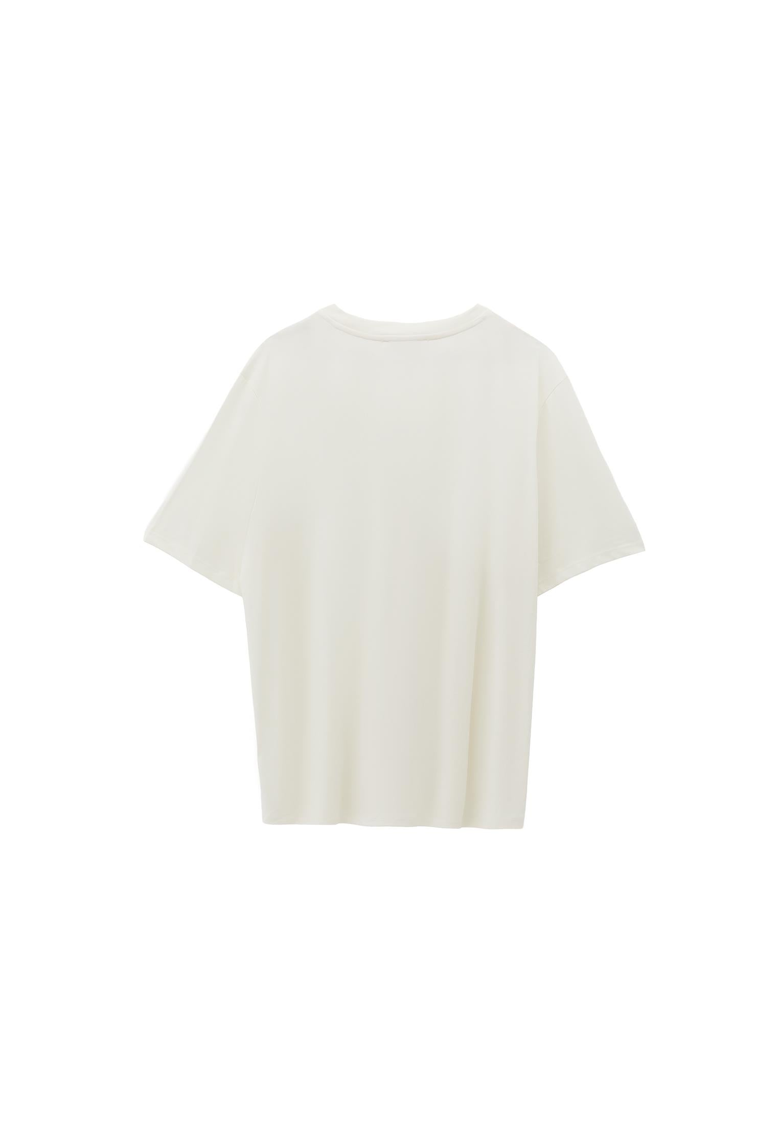 Oversize Tunic T-Shirt - ICE MILK