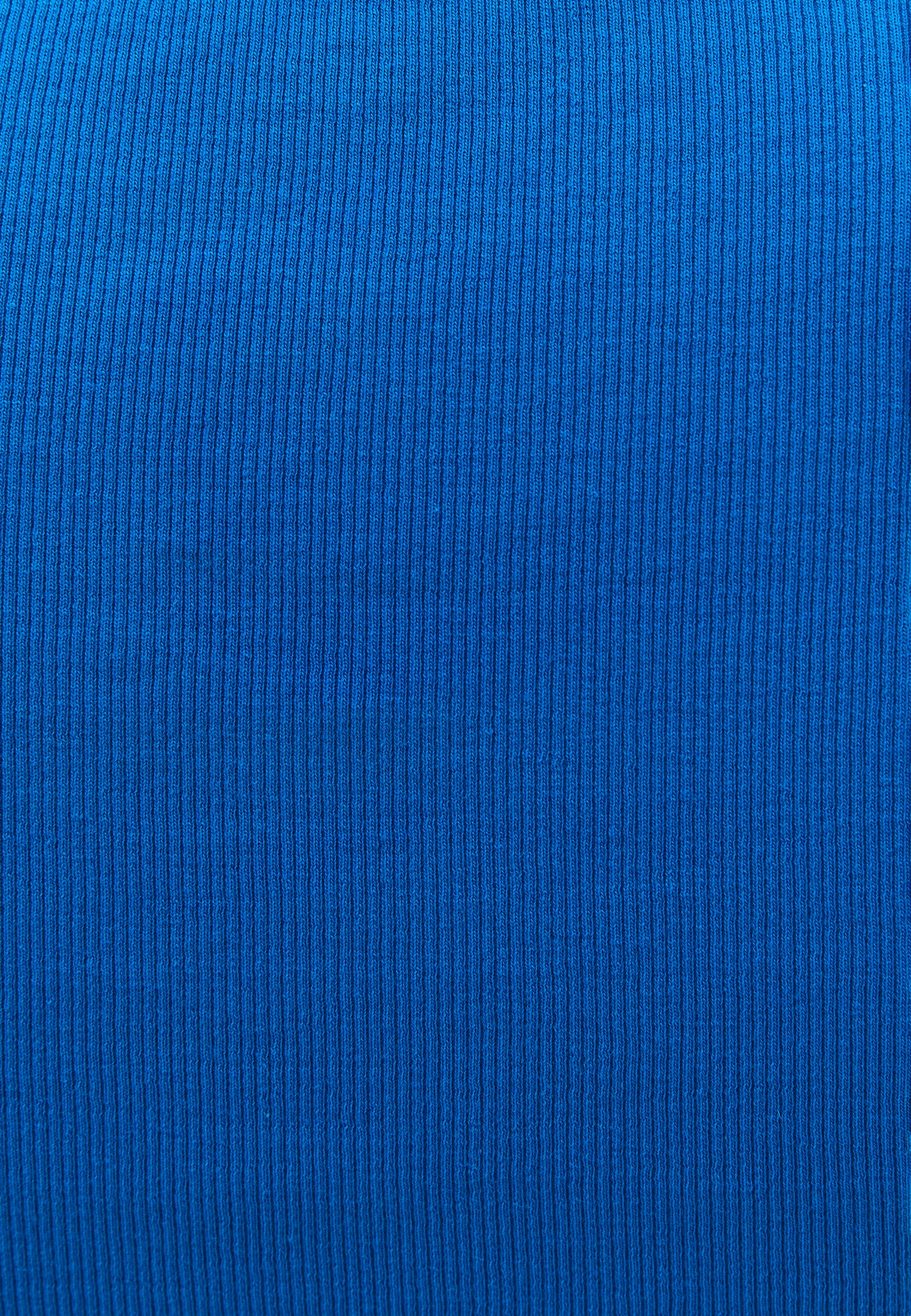 Square Neck Bodycon Tank Top - INDIGO BUNTING