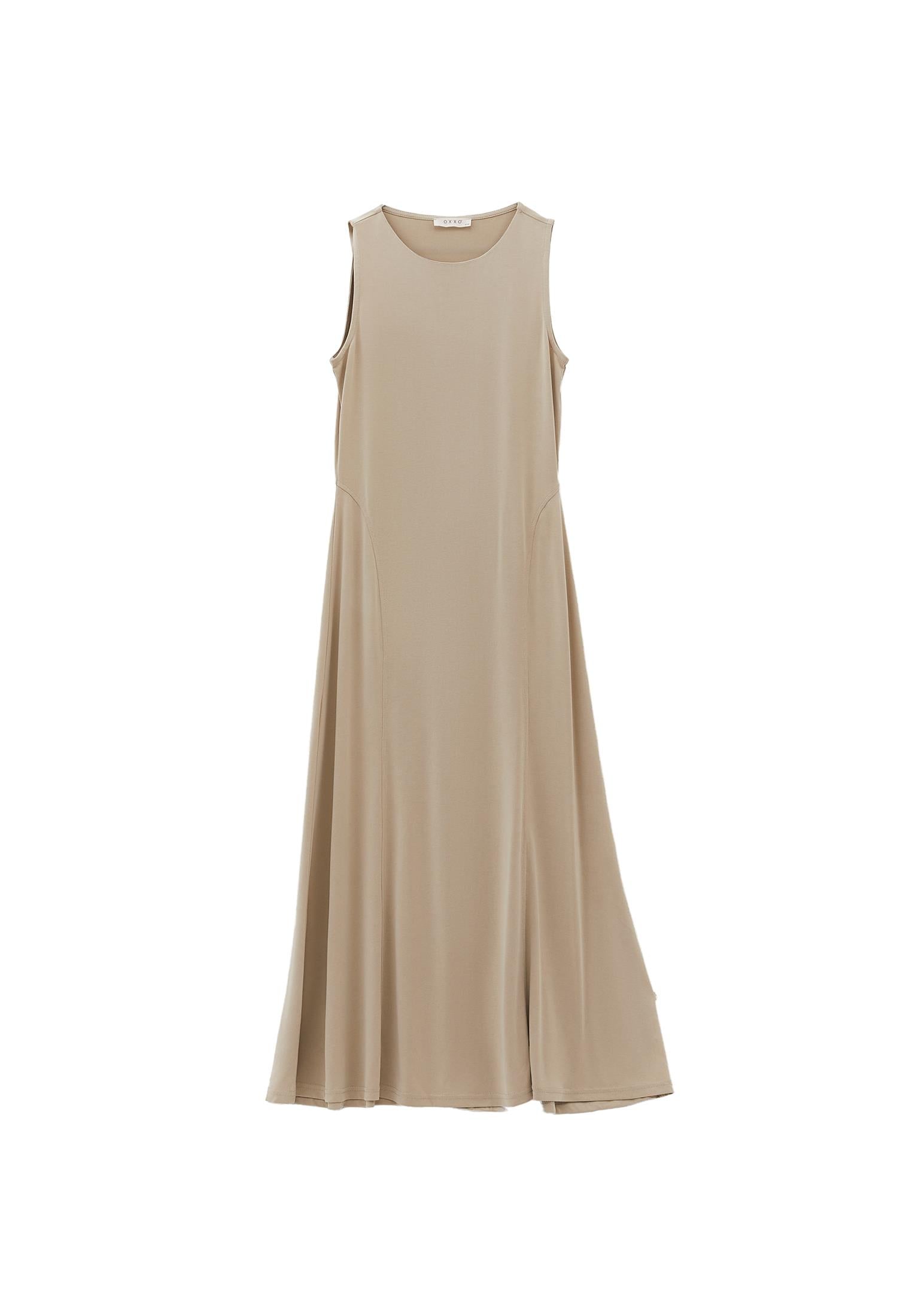 A Line Midi Dress - ISLAND FOSSIL
