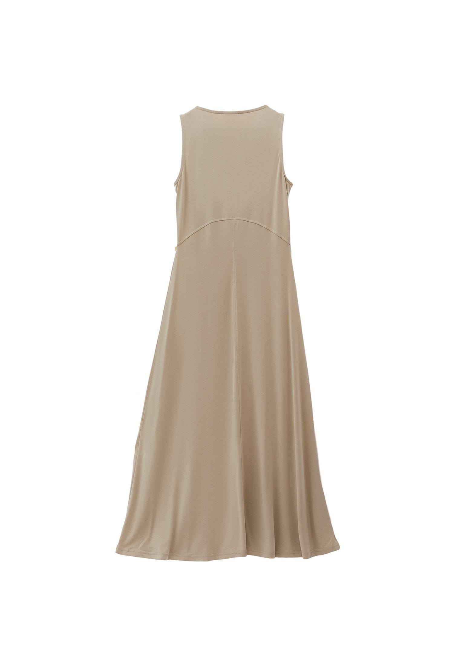 A Line Midi Dress - ISLAND FOSSIL