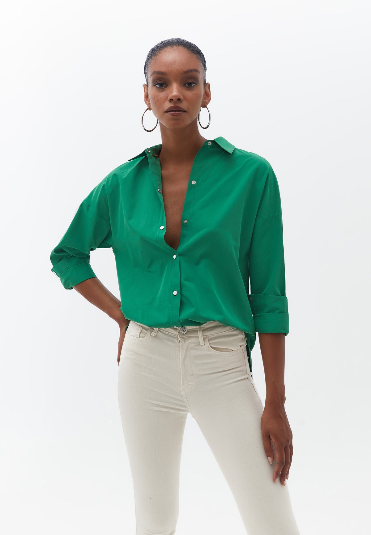 50% POLYESTER 50% COTTON - JUNIPER