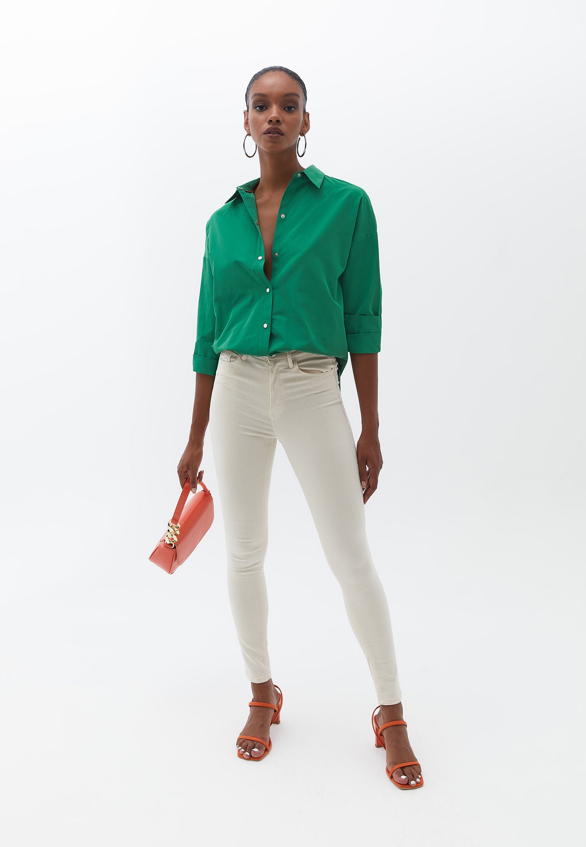 50% POLYESTER 50% COTTON - JUNIPER