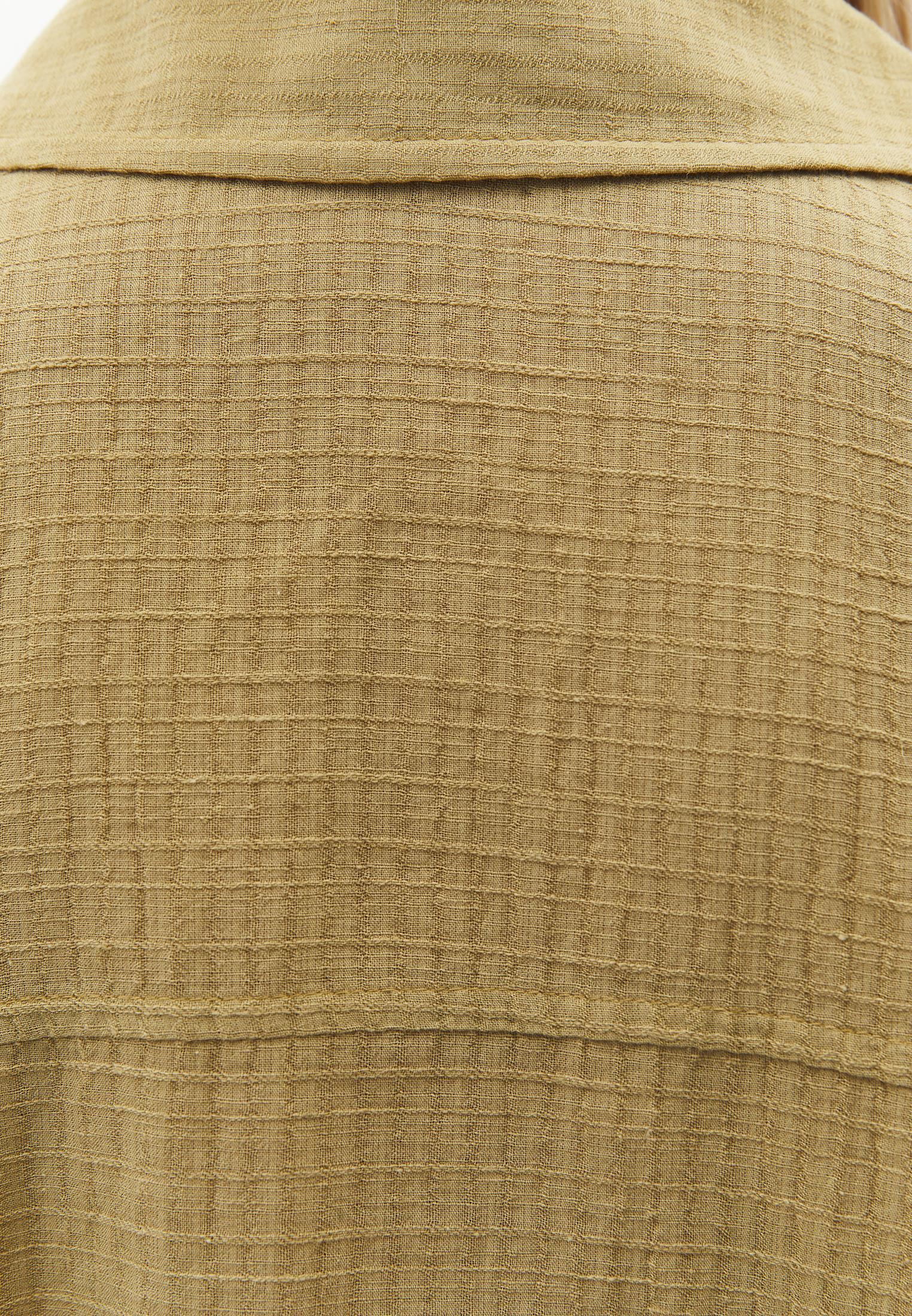 Button Detailed Oversize Shirt - KHAKI