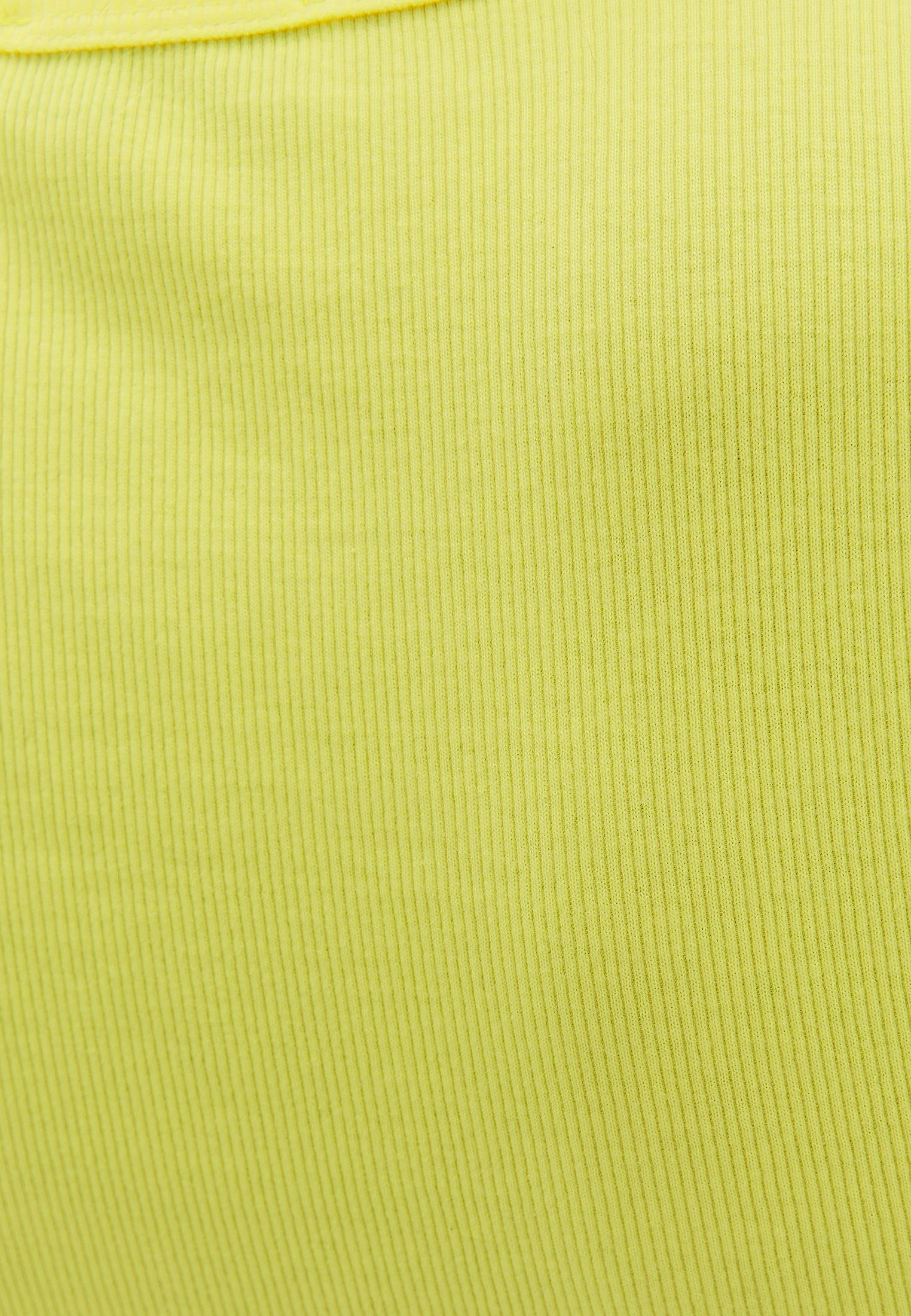 Sleeveless Tank Top With Crew Neck - LEMON VERBENA