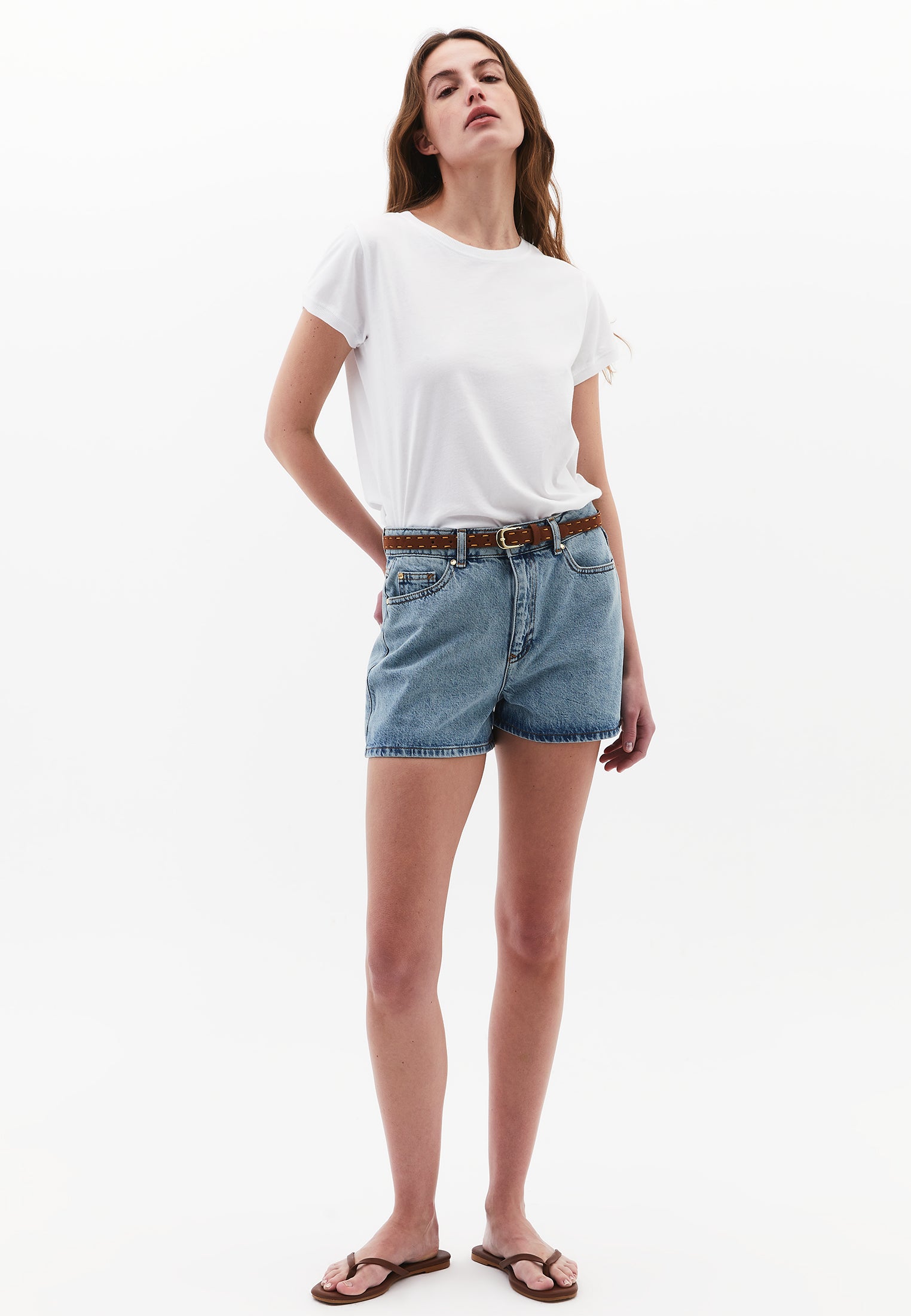 Shorts - LIGHT BLUE DENIM