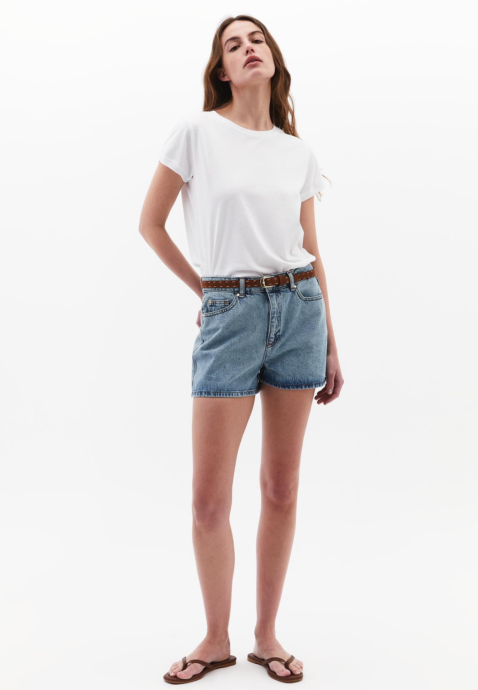 Shorts - LIGHT BLUE DENIM