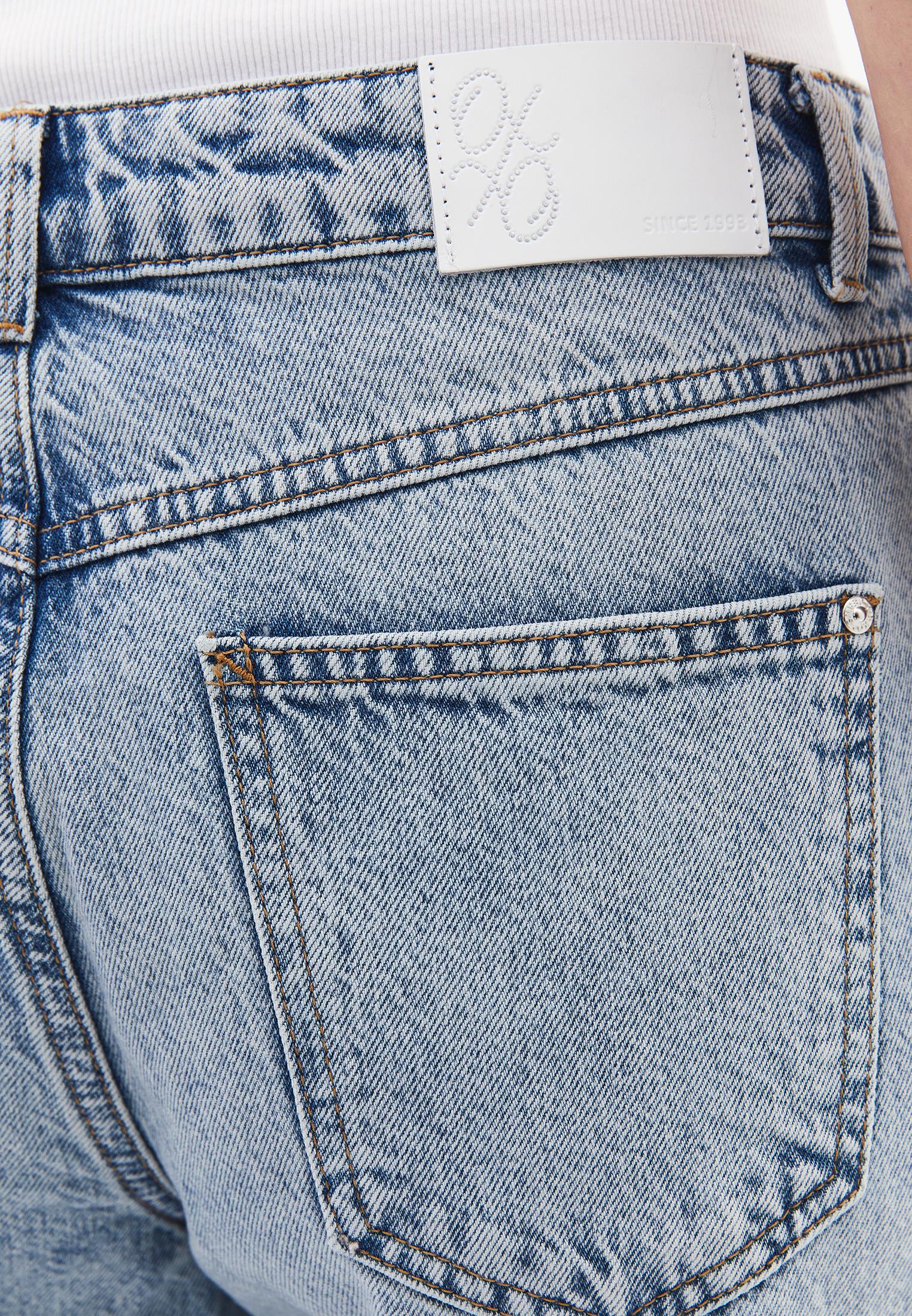Straight Leg Denim Pants - LIGHT BLUE DENIM