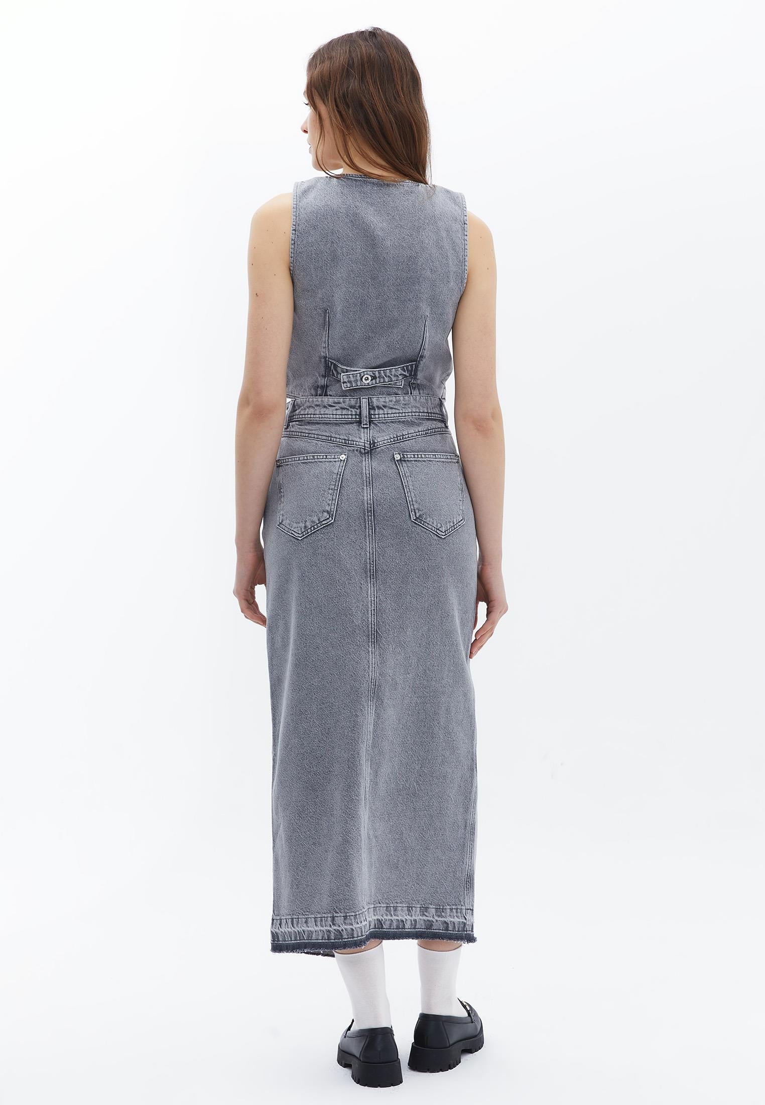 Maxi Skirt - LIGHT DENIM